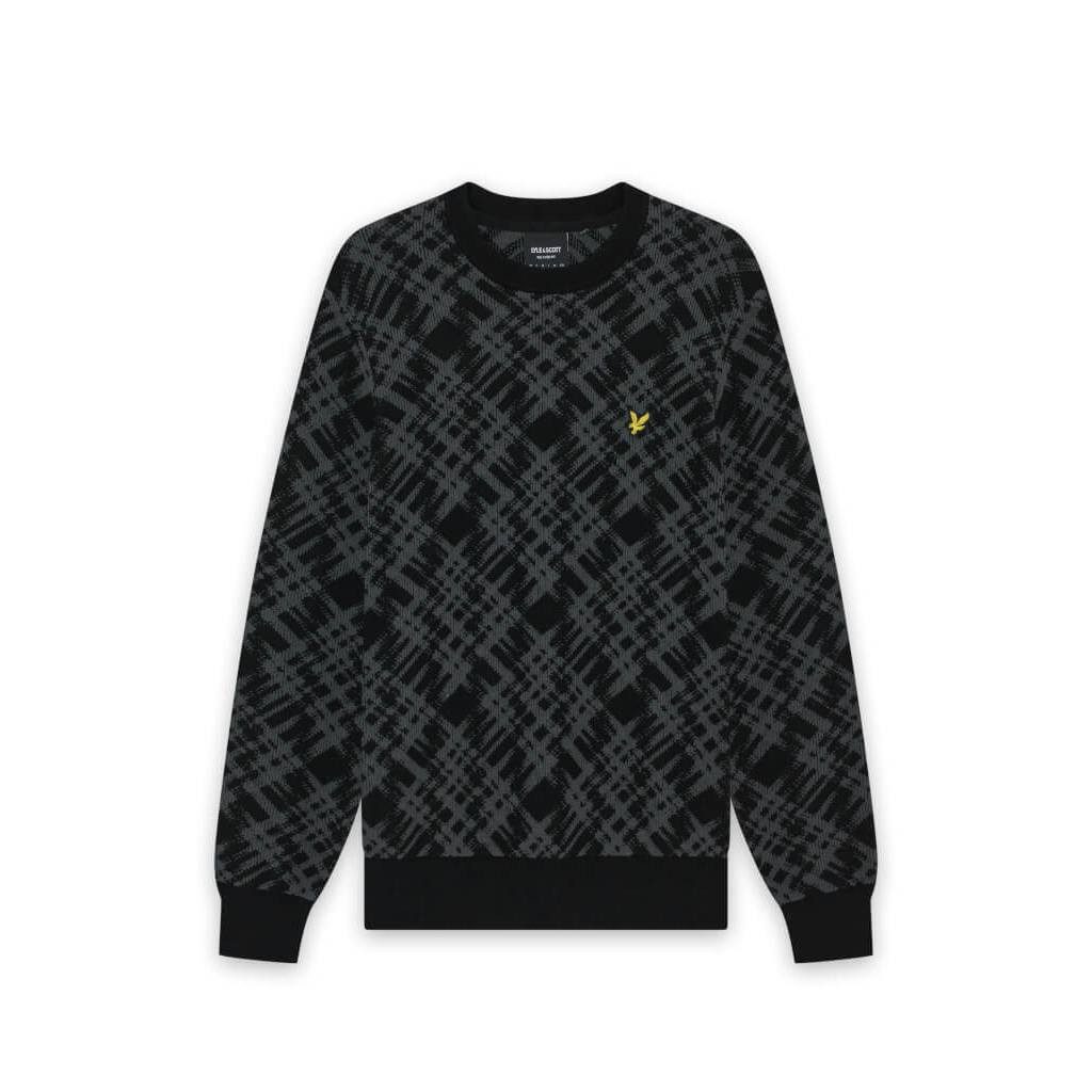 Strickpullover Pullover Lyle & Scott Ladder Tartan