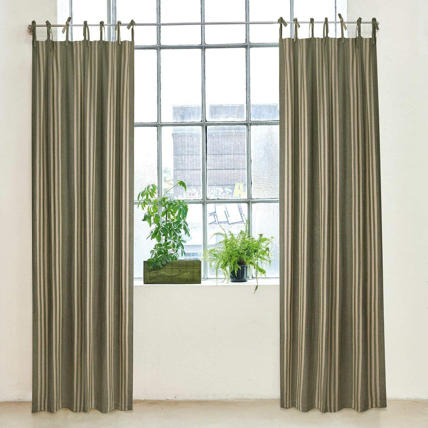 Mirabeau Vorhang Vorhang Semallé grün/beige günstig online kaufen