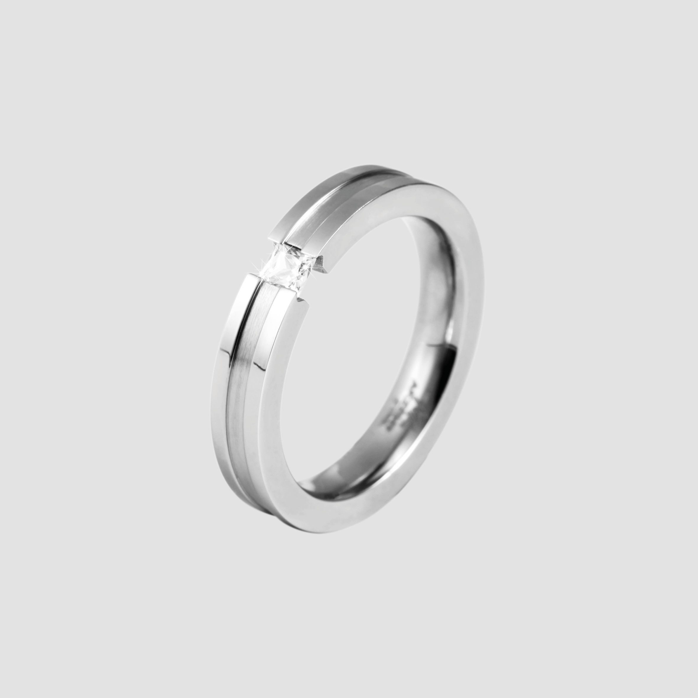 AKZENT Fingerring Felizia aus Edelstahl 1 günstig online kaufen