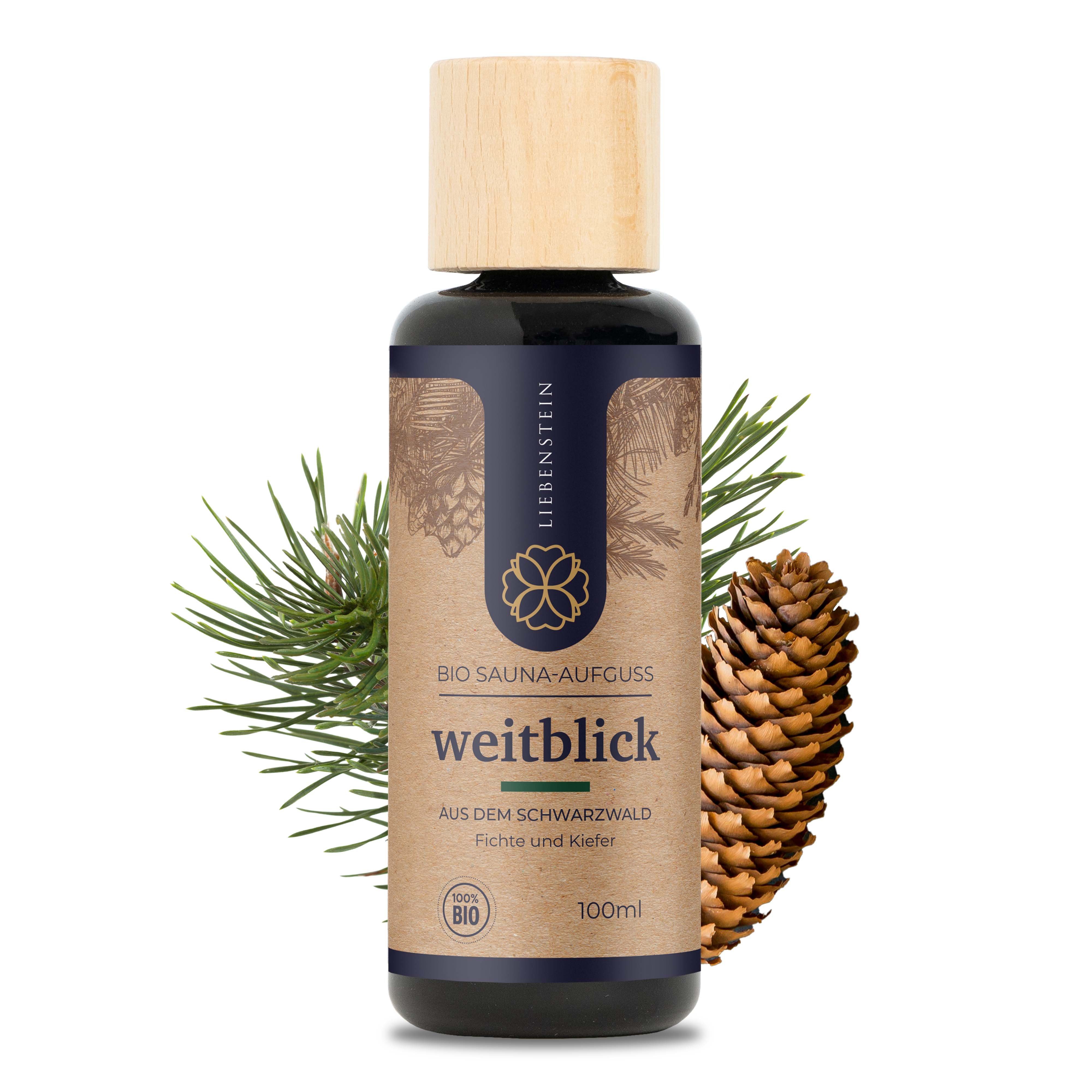 Liebenstein Sauna-Aufgussset BIO Saunaaufguss "Weitblick" (1x100ml, 1-tlg., günstig online kaufen