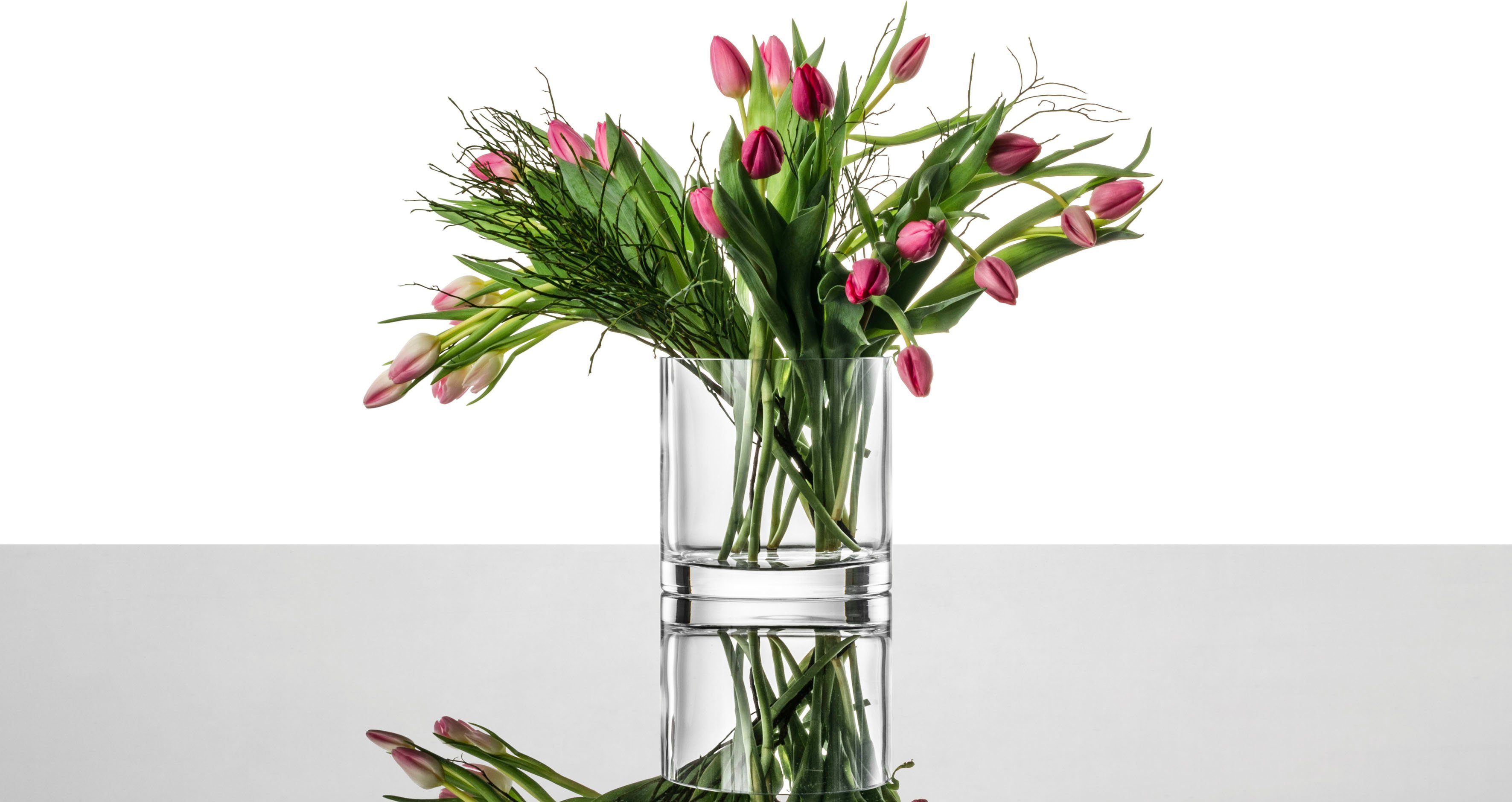 Eisch Germany Tischvase TONIO (1 St), schwere, dickwandige Qualität, mundgeblasen, 18 cm