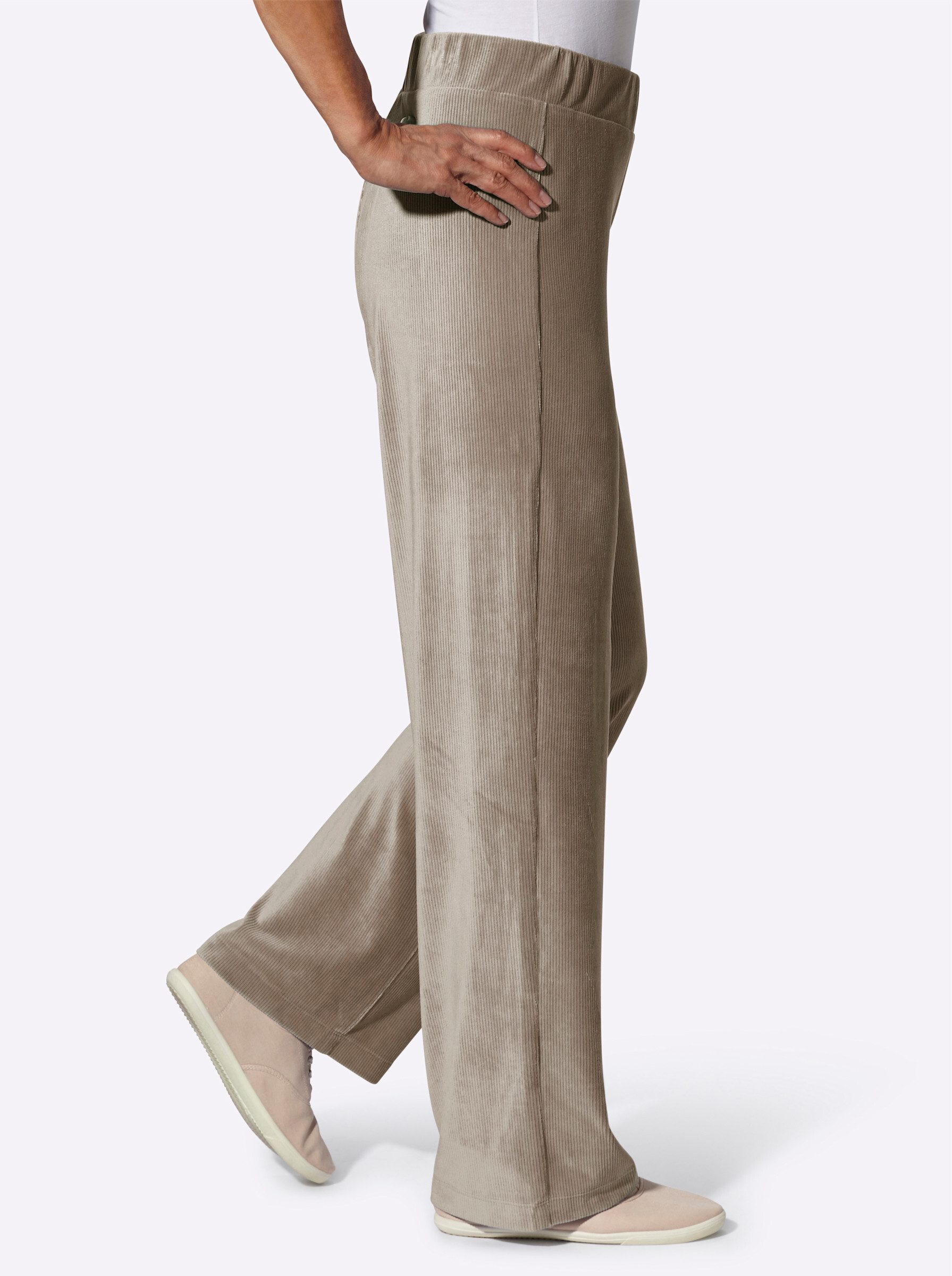 Sieh an! Jerseyhose Schlupfhose Innenbeinlänge ca. 77 cm günstig online kaufen