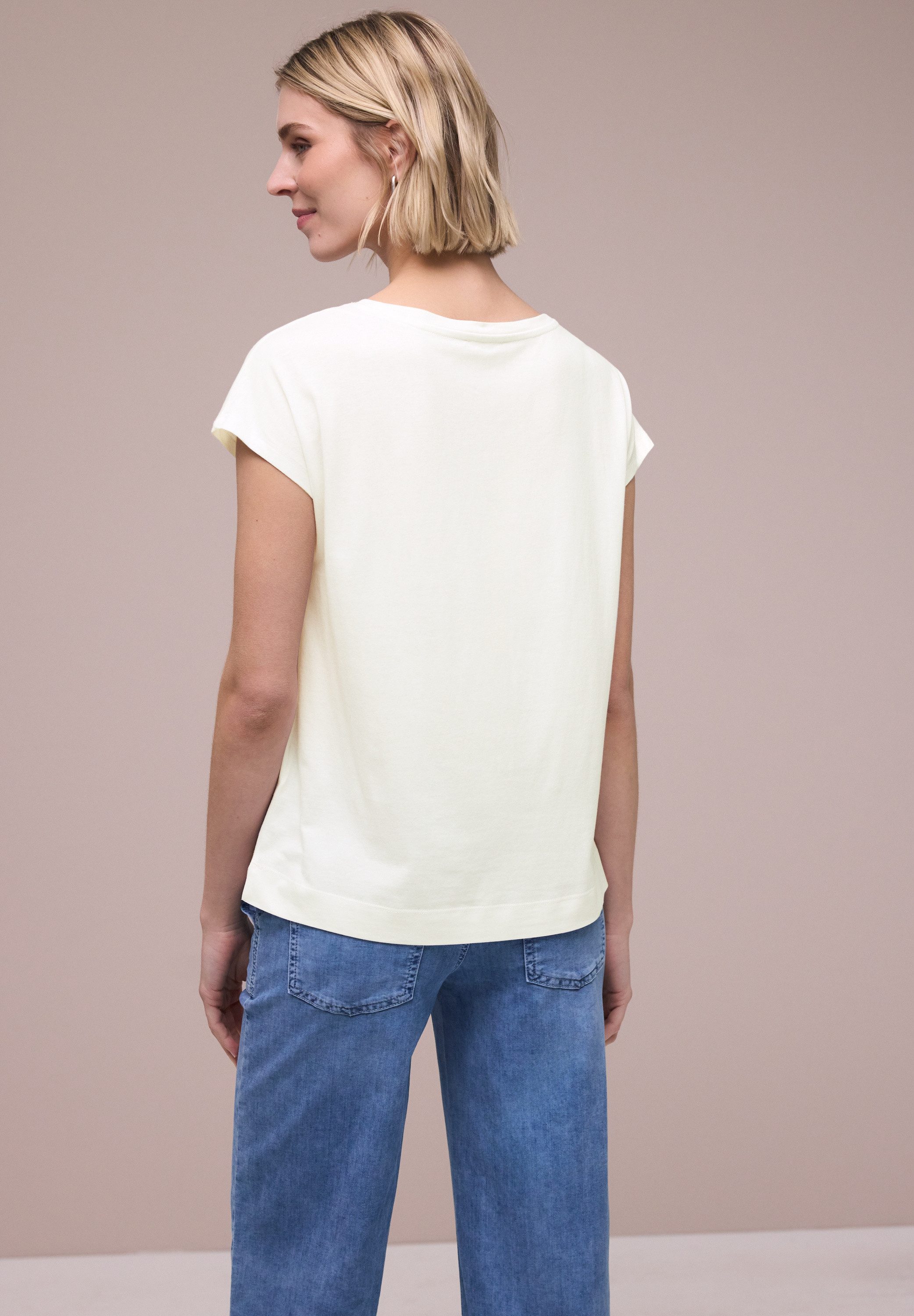 STREET ONE Shirttop Sommershirt mit Print