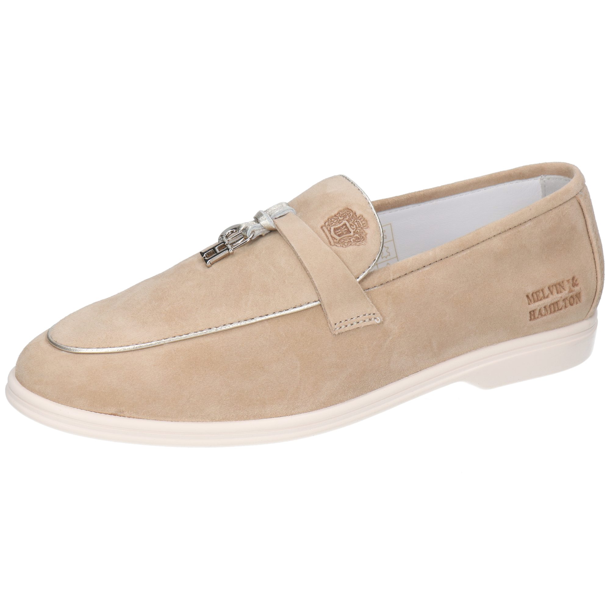 Melvin & Hamilton Adley 24 Leder-Loafers für Damen Loafer Flache Absätze, Echtes Leder, Herausnehmbare Innensohle