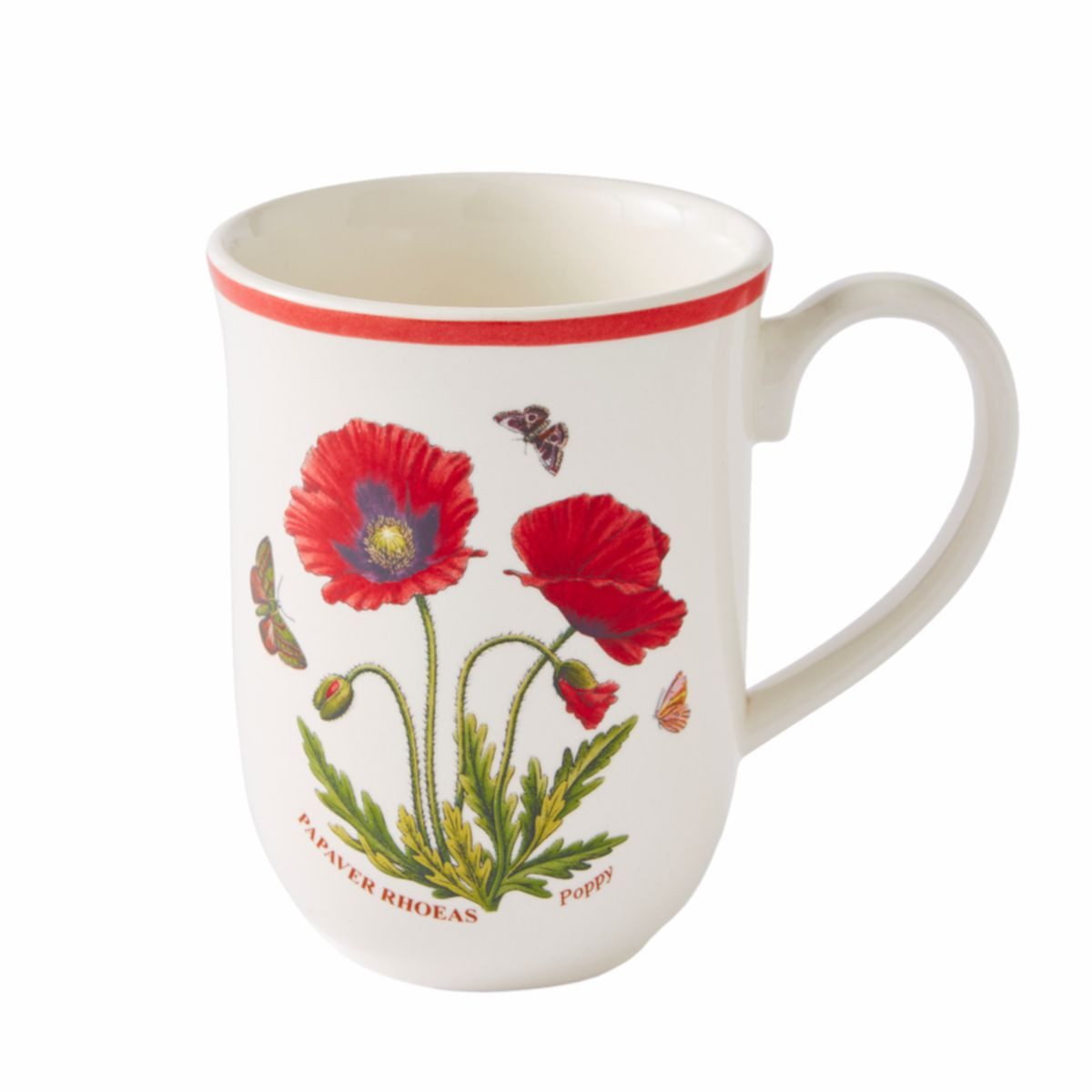 Becher Portmeirion Keramik Tasse Botanic Garden Meadow Mohnblume
