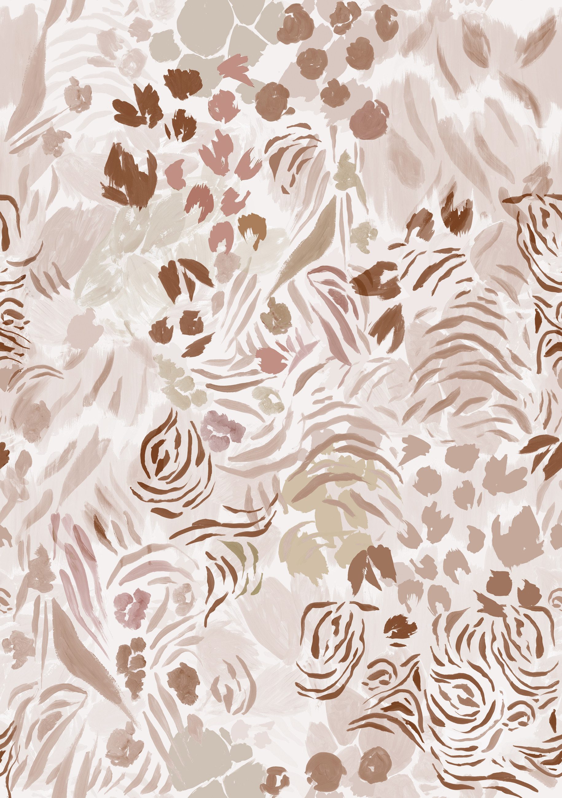 Fototapete Zebra-Print und Leo-Print Animals, Roomblush RB337