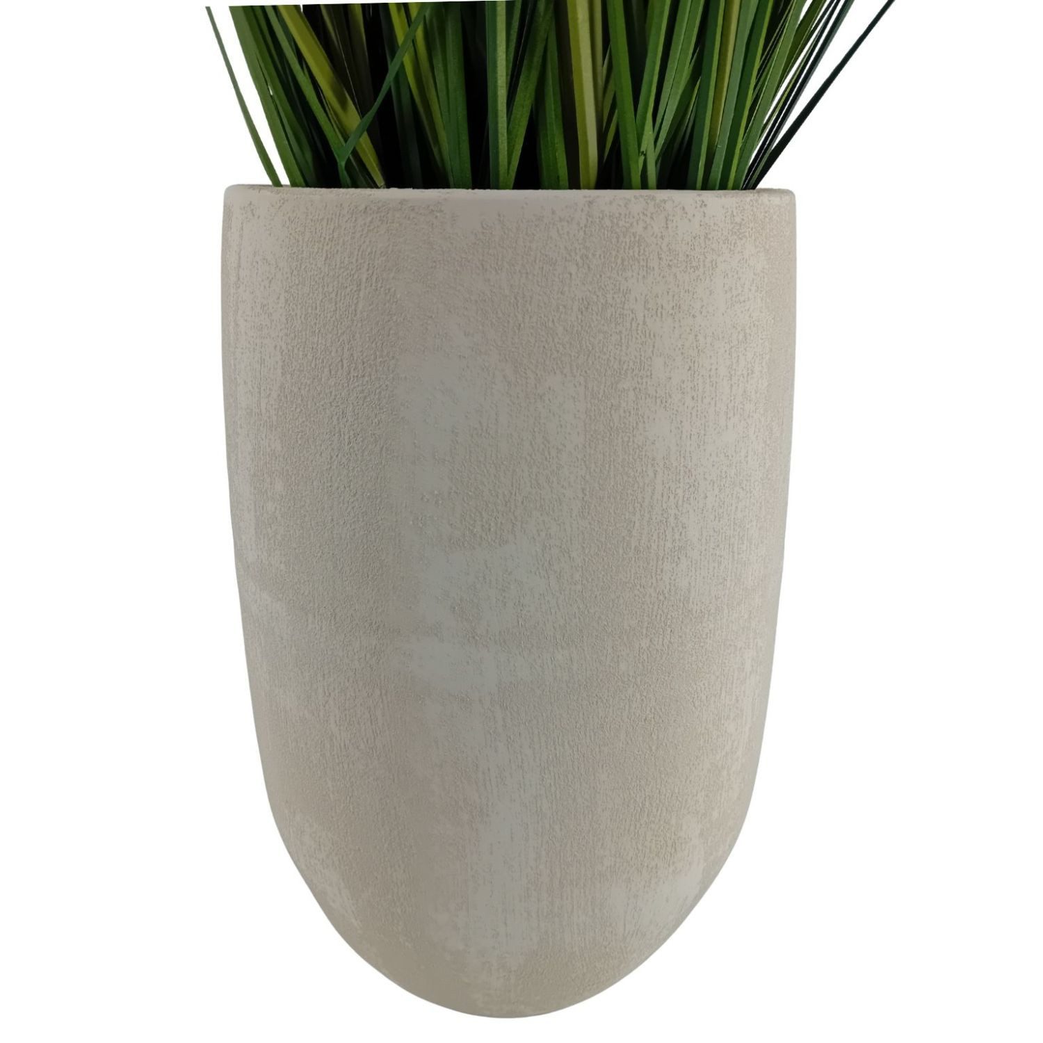 CreaFlor Home Bodenvase Avion, Robust, Grau, Einfarbig, H: 40cm