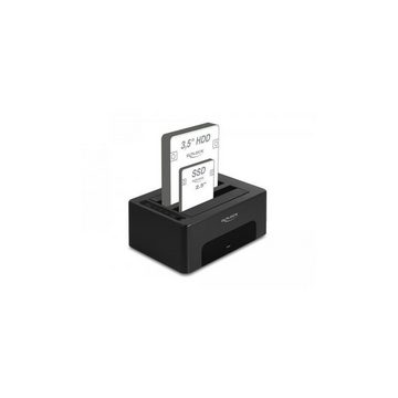 Delock Speicherkartenleser 64187 - USB Dual Dockingstation für 2 x SATA HDD / SSD...