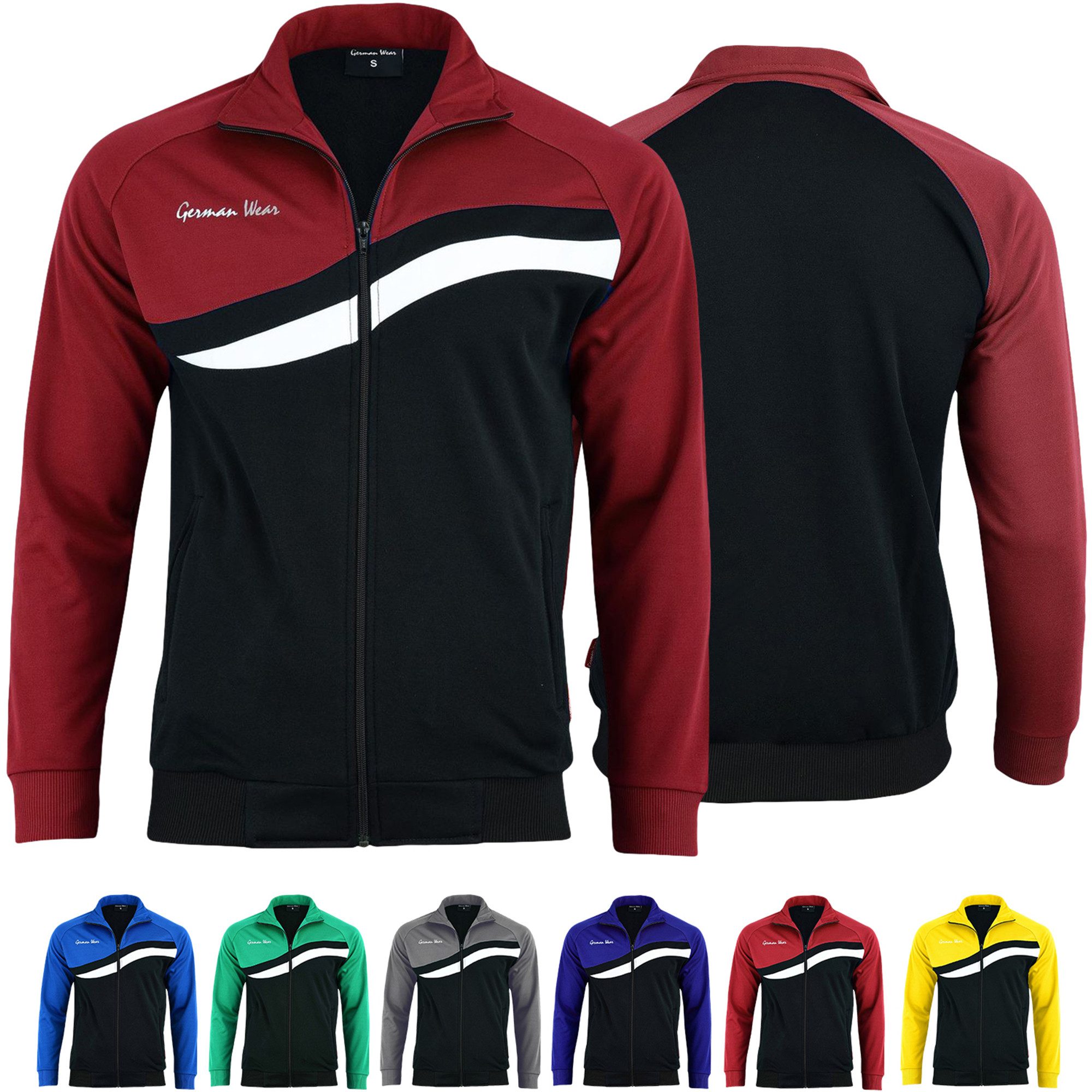 German Wear Trainingsjacke GW779J Herren Trainingsjacke Sportjacke Joggingjacke