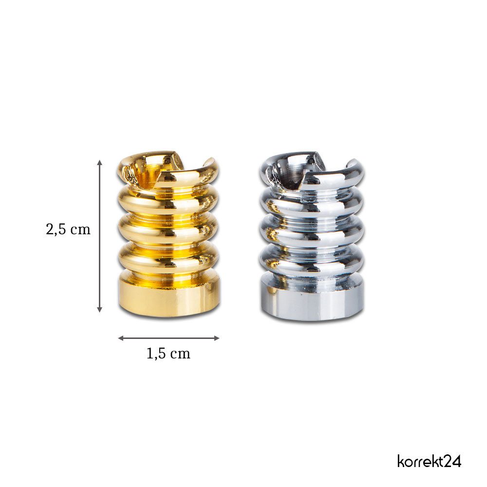 Coumo Aschenbecher 4x Gluttöter Glutkiller Industrial Silber Gold Zigaretten Aschenbecher