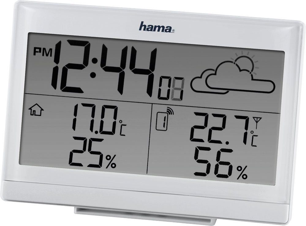 Hama »Elektronische Wetterstation "EWS-890", Weiß Mit Funk-Außensensor«  Wetterstation online kaufen | OTTO