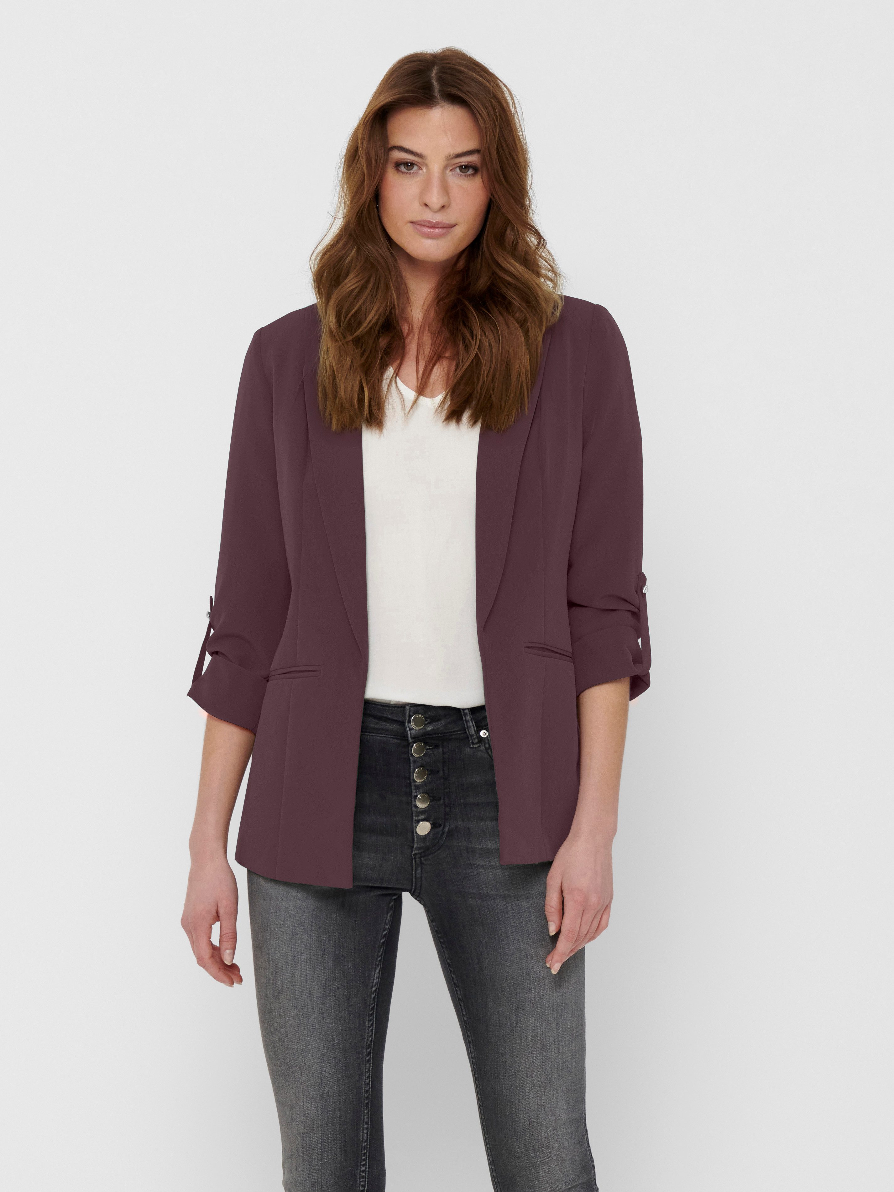 ONLY Kurzblazer ONLKAYLE-ORLEEN 3/4 BLAZER TLR NOOS Materialmix, regular fit