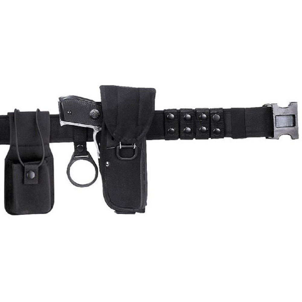 MFH Koppelgürtel Koppel, Security, schwarz, 13-teilig, EVA-Form (Set, 13-St)