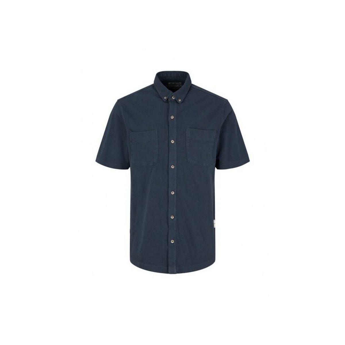 Rundhalsshirt blau TOM (1-tlg) TAILOR