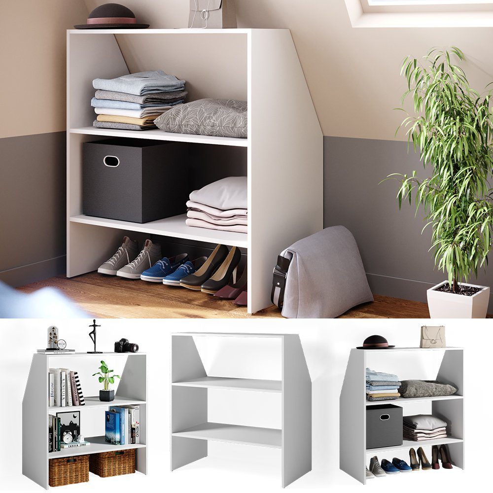 Vicco Regal, Weiß, 90 x 100 günstig online kaufen