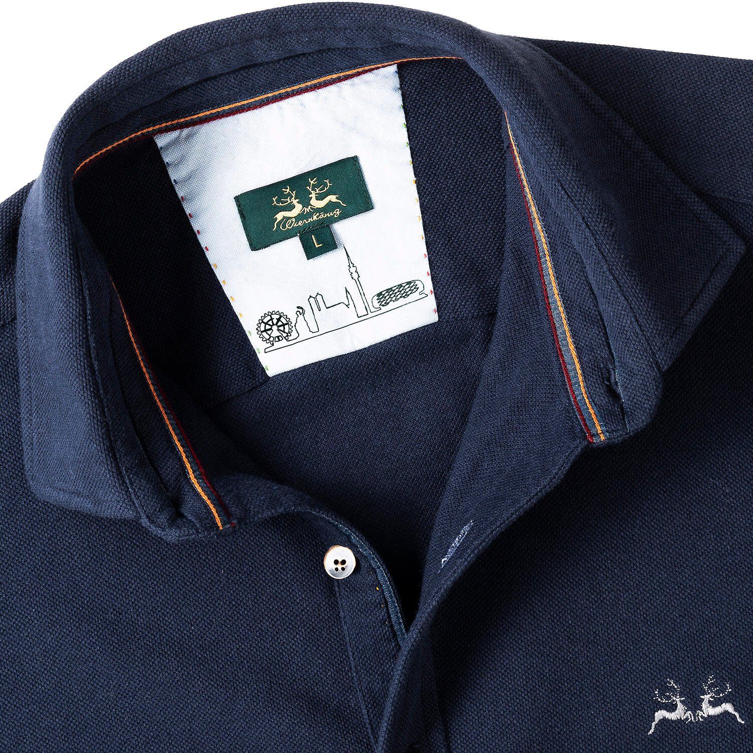 Wiesnkönig Ledergürtel Shirt Piqué Benedikt K20