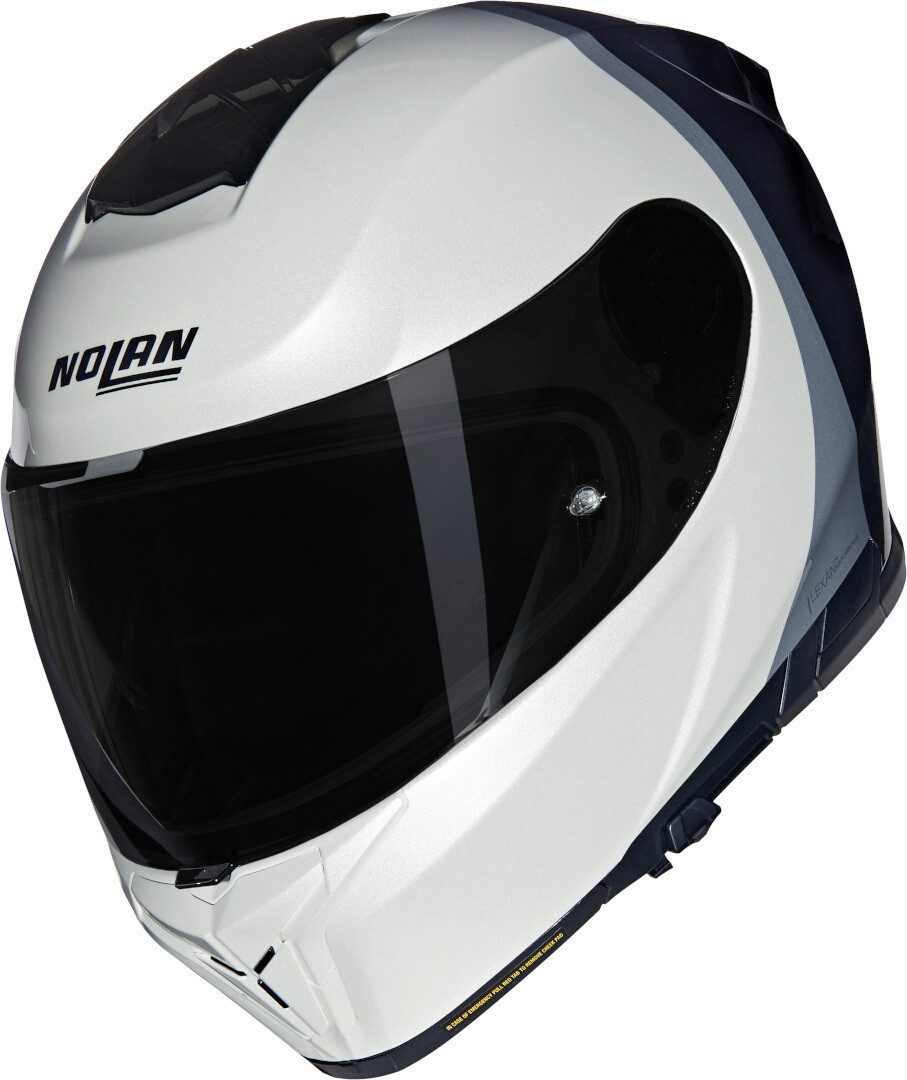 NOLAN Motorradhelm N80-8 Verniciatura Speciale N-Com Helm, vorbereitet für Kommunikationssystem,Notfallsystem-Polsterung (EQ