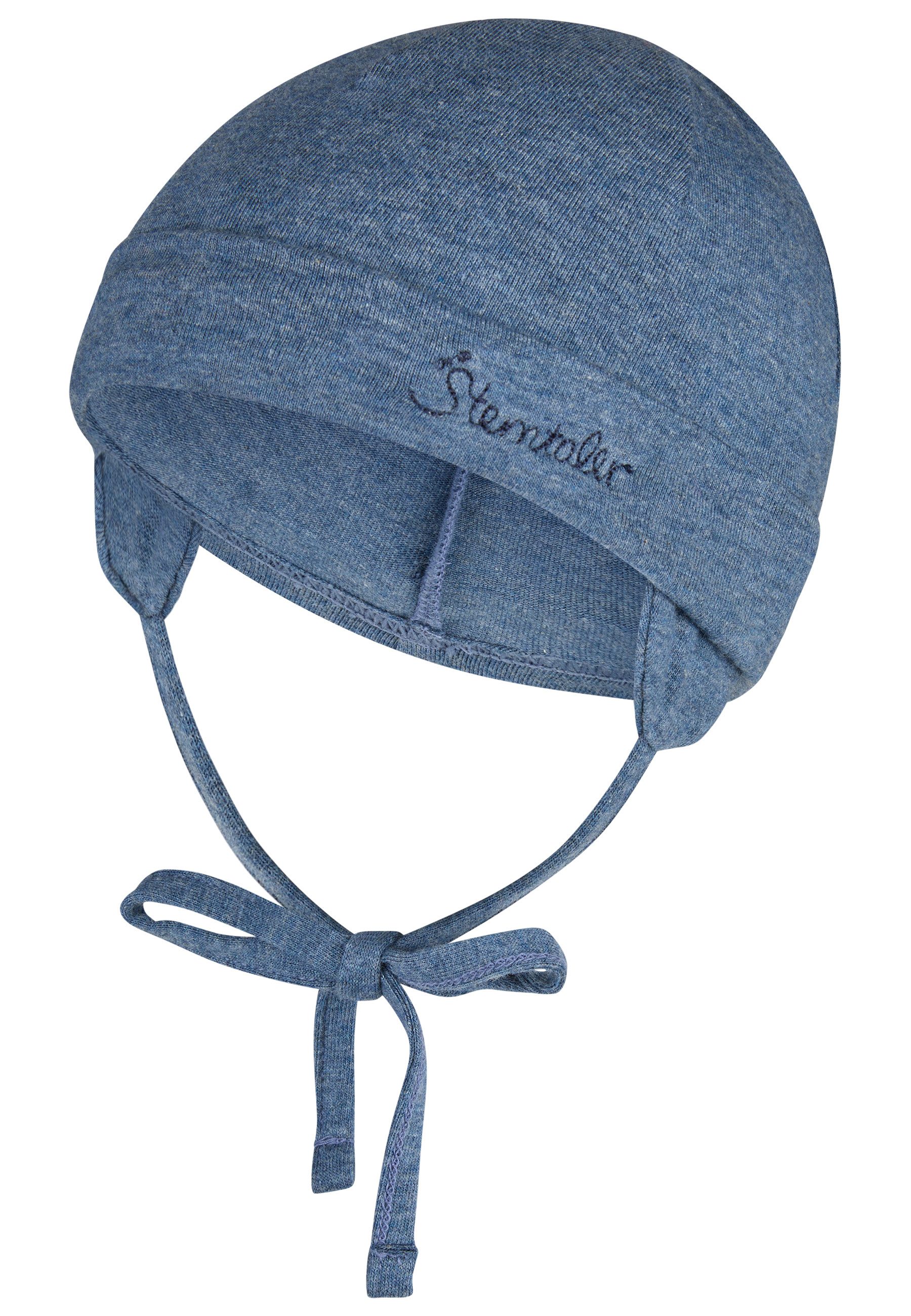 Sterntaler® Beanie OCS Beanie melange (1-St) Babymütze aus Singlejersey Beaniemütze unifarben