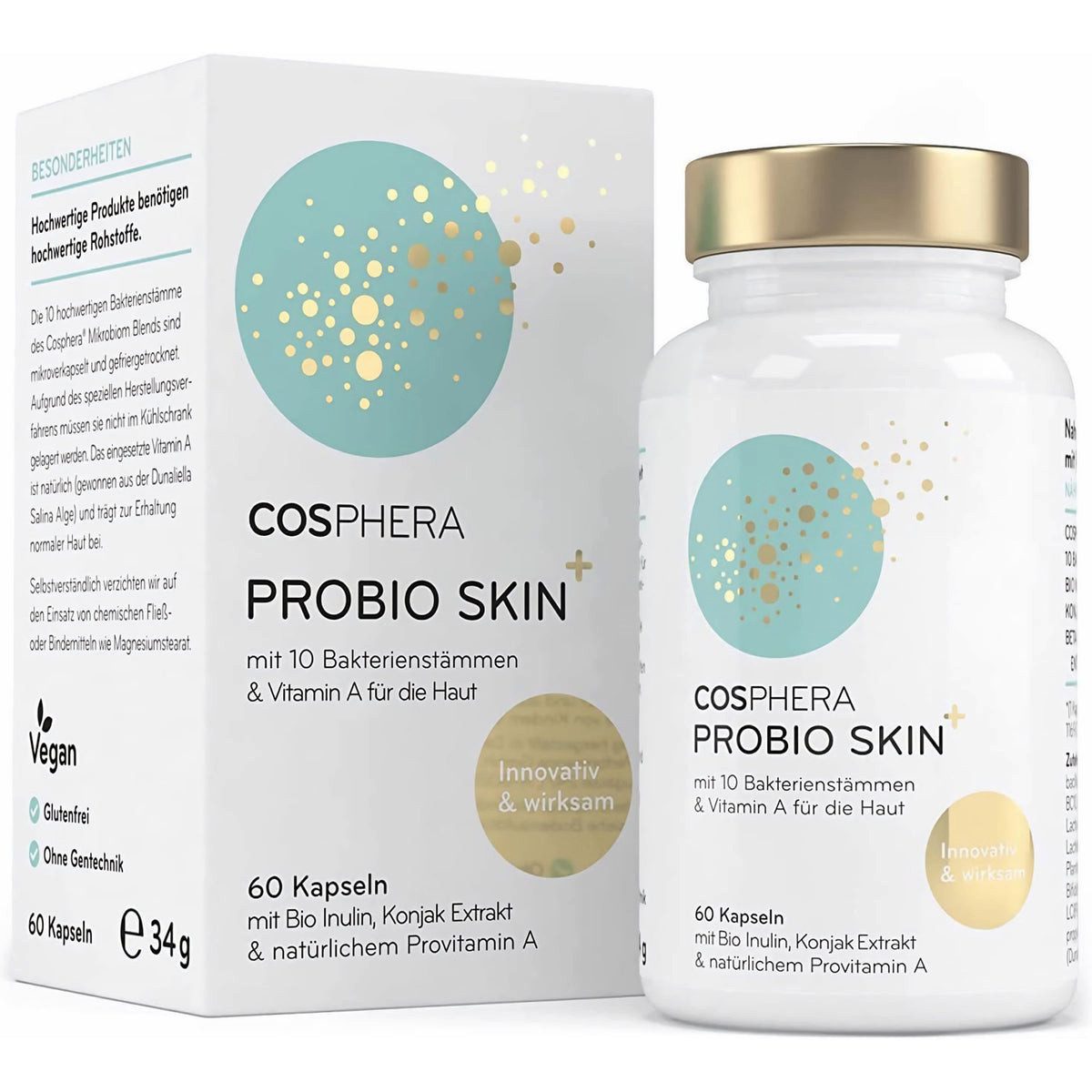 Cosphera Cosphera Probio Skin Kapseln Kapsel, 60 er
