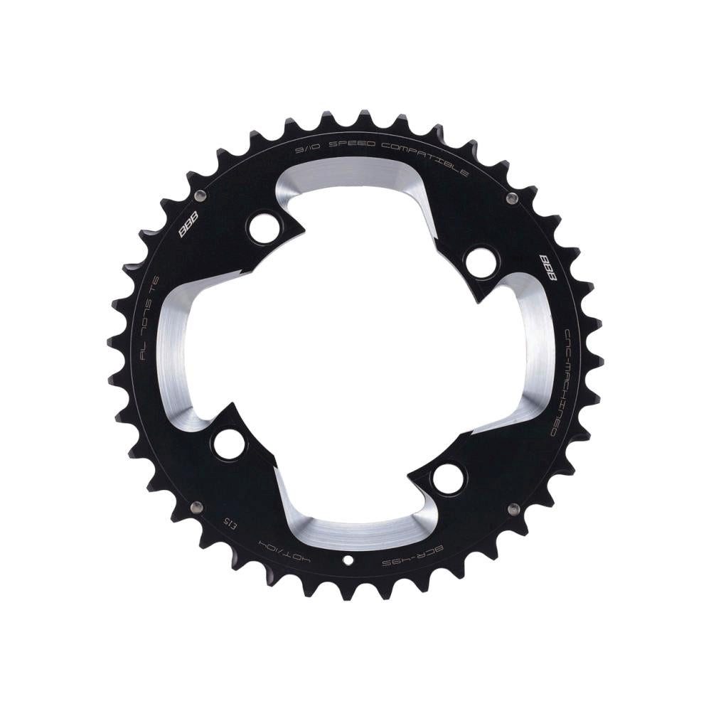 Kettenschaltung BBB Kettenblatt MTBGear comp. 3x10 Shimano 40T/104mm anthrazit