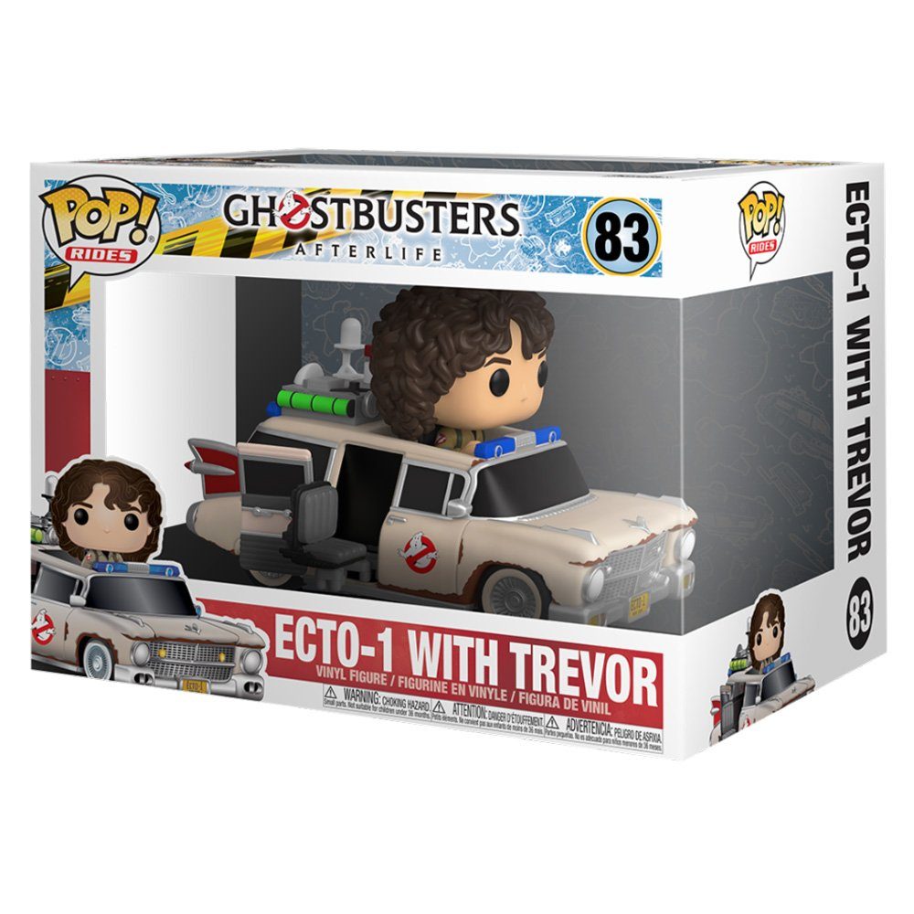 Actionfigur with Afterlife Deluxe Super Ecto-1 Funko POP! Ghostbusters - Trevor