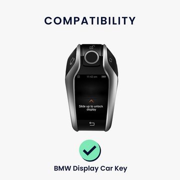 kwmobile Schlüsseltasche Autoschlüssel Hülle für BMW (1-tlg), Schlüsselhülle Silikon Case Schlüssel Cover
