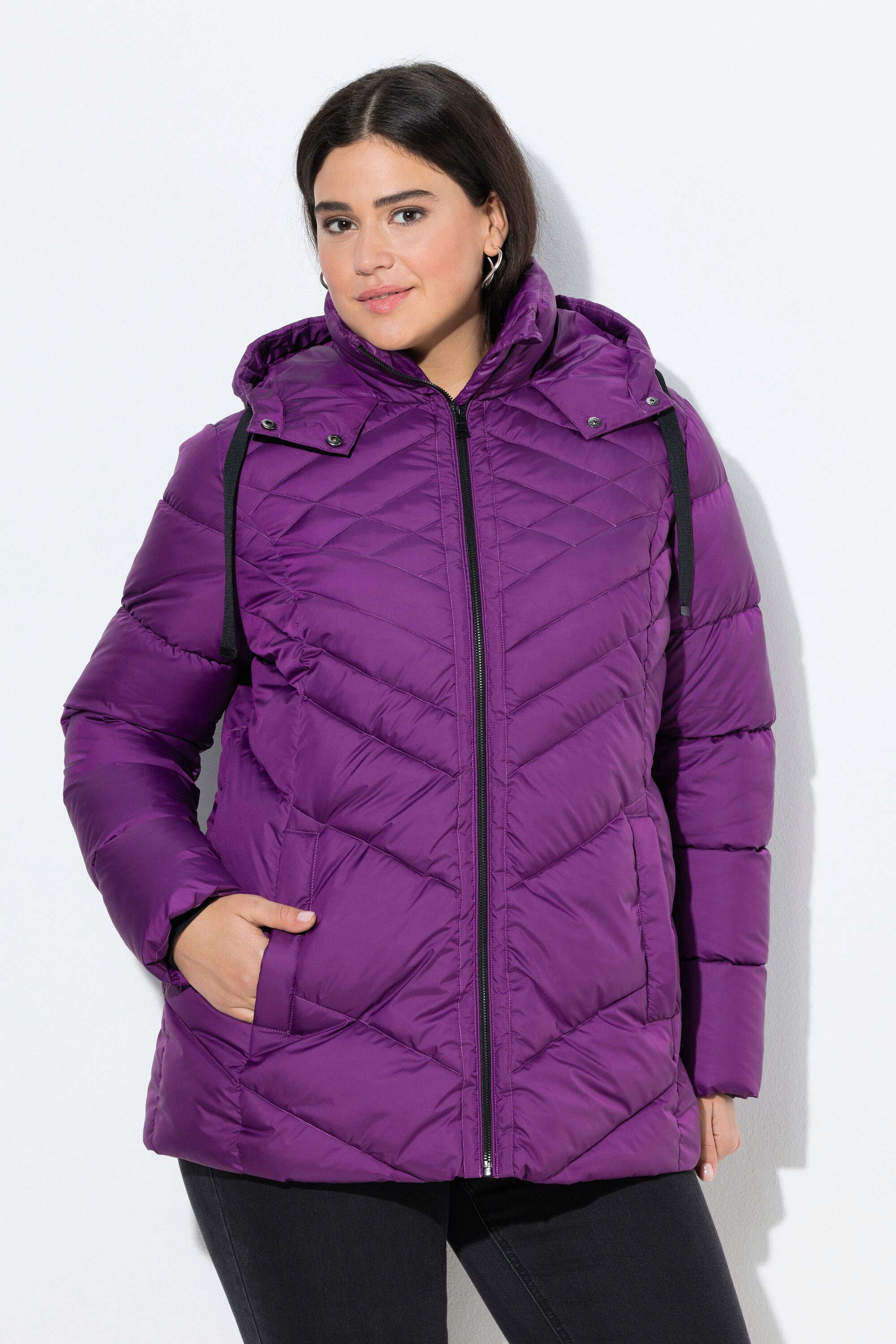 Ulla Popken Steppjacke HYPRAR Steppjacke wasserabweisend günstig online kaufen