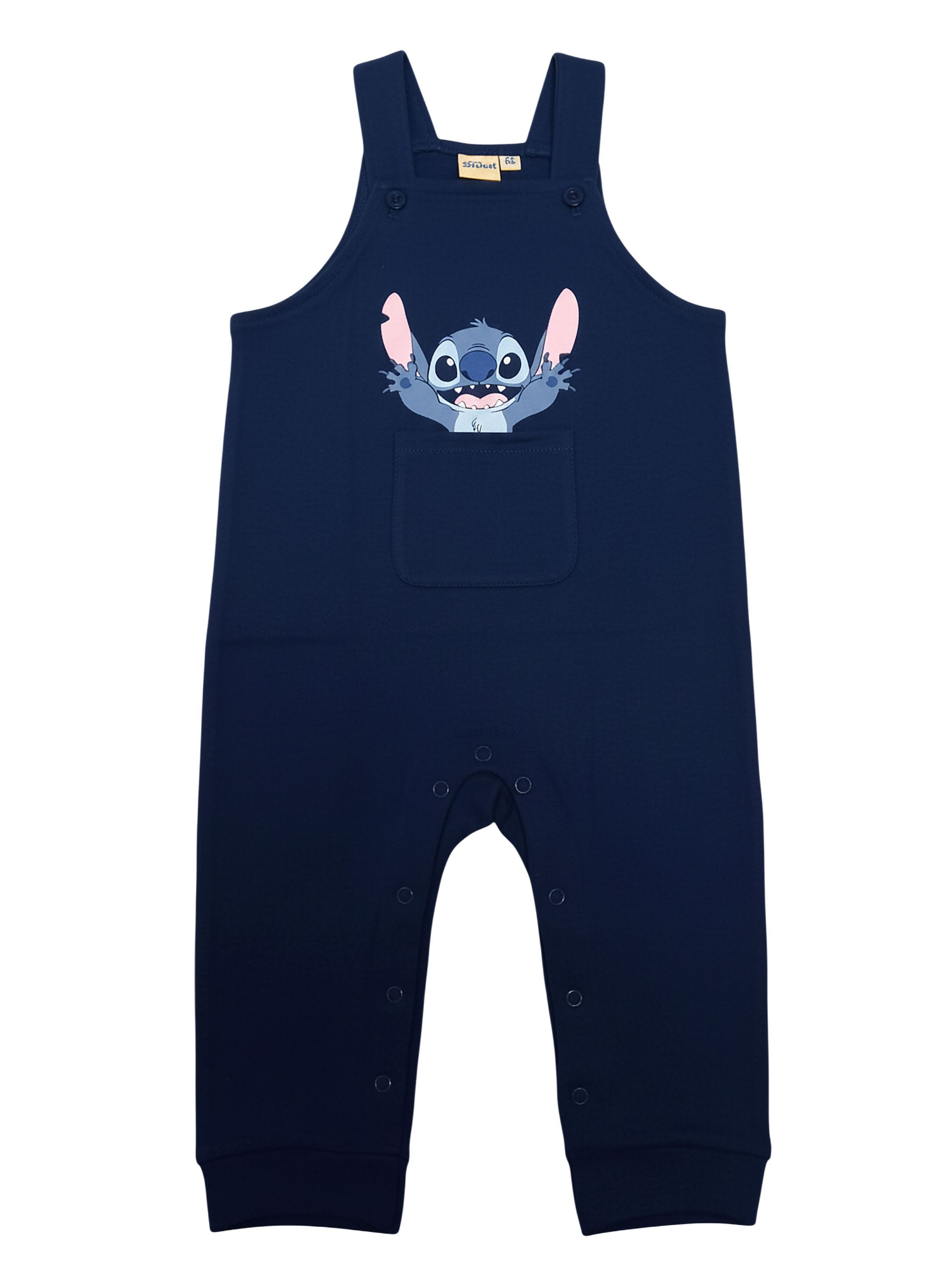 United Labels® Latzhose Disney Lilo & Stitch Baby Latzhose Stitch Hose Hosenträger Overall