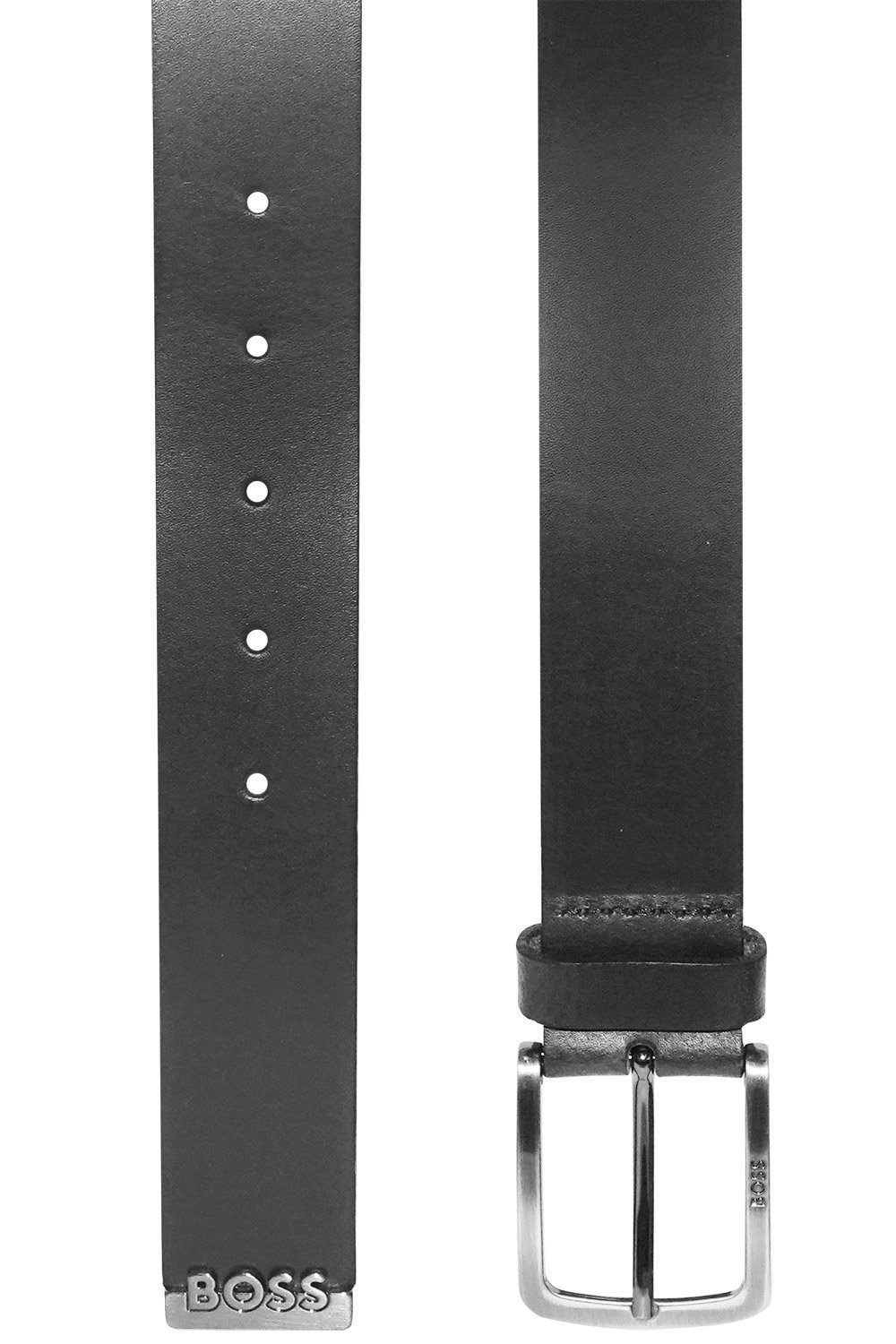 BOSS Ledergürtel Herren-LederSchwarz Jor