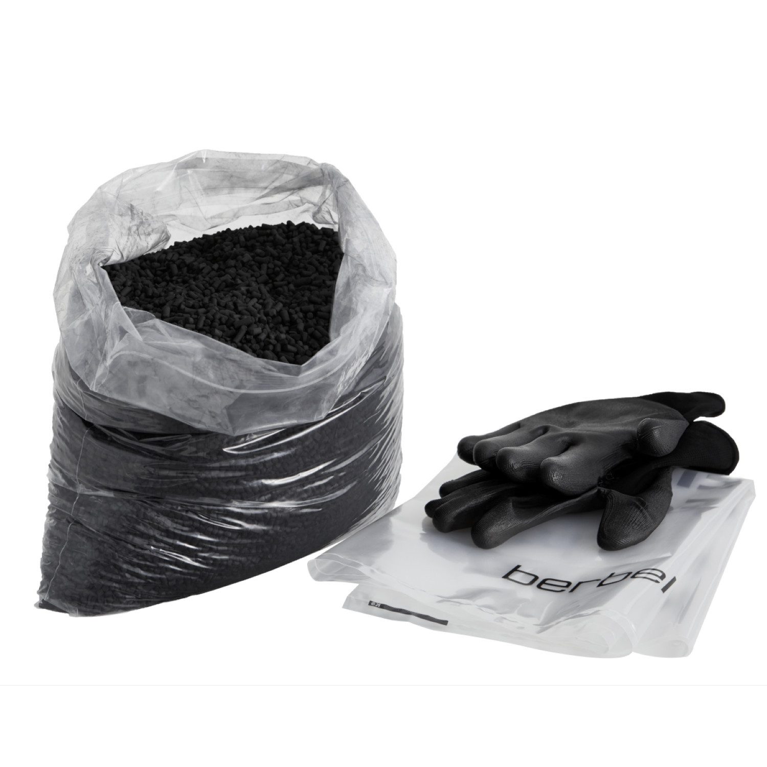 Berbel Montagezubehör Dunstabzugshaube berbel Nachfüllpack Spezialkohle 2,1 kg 2er Set, 1090091