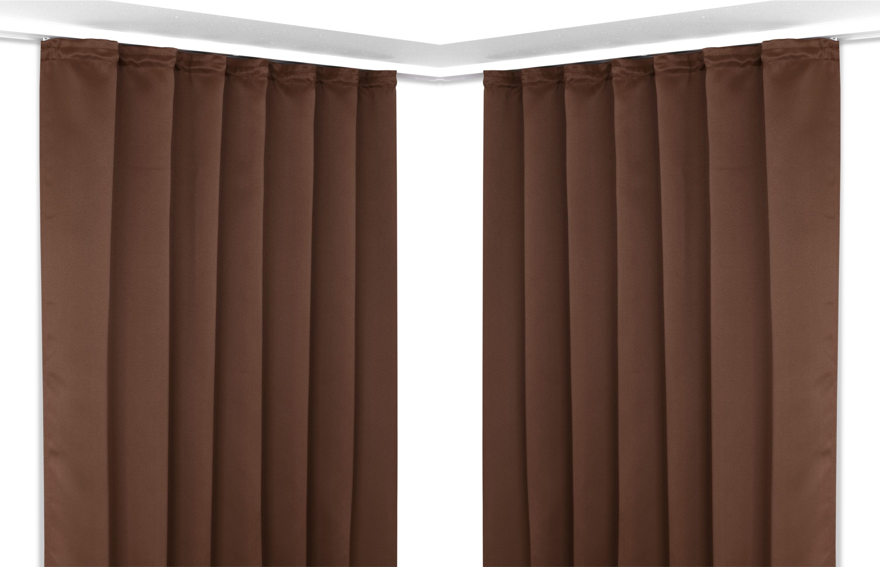 Beautex Verdunkelungsvorhang 2er Set Verdunkelungsgardine mit günstig online kaufen