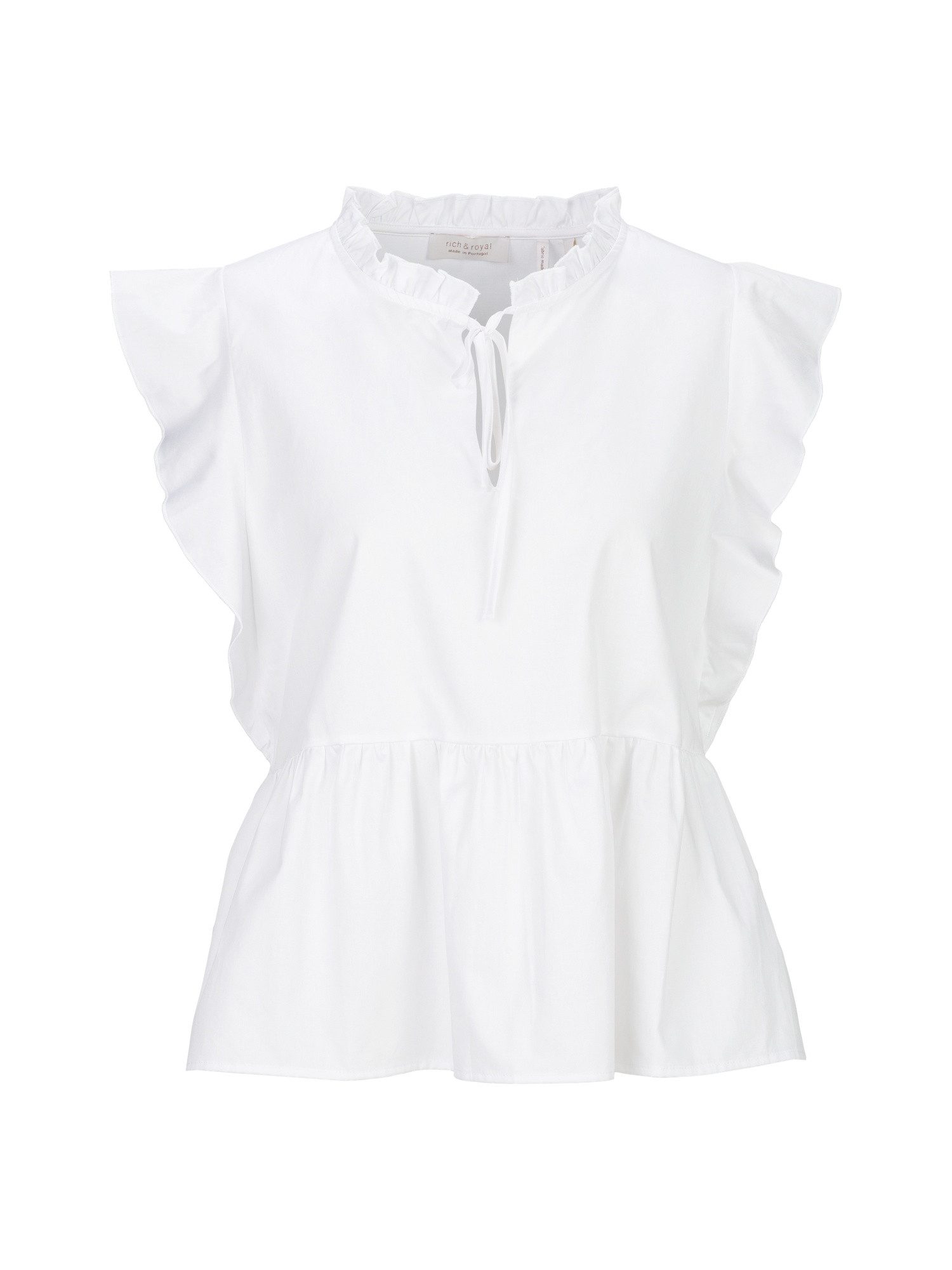RICHROYAL Klassische Bluse w. Peplum günstig online kaufen