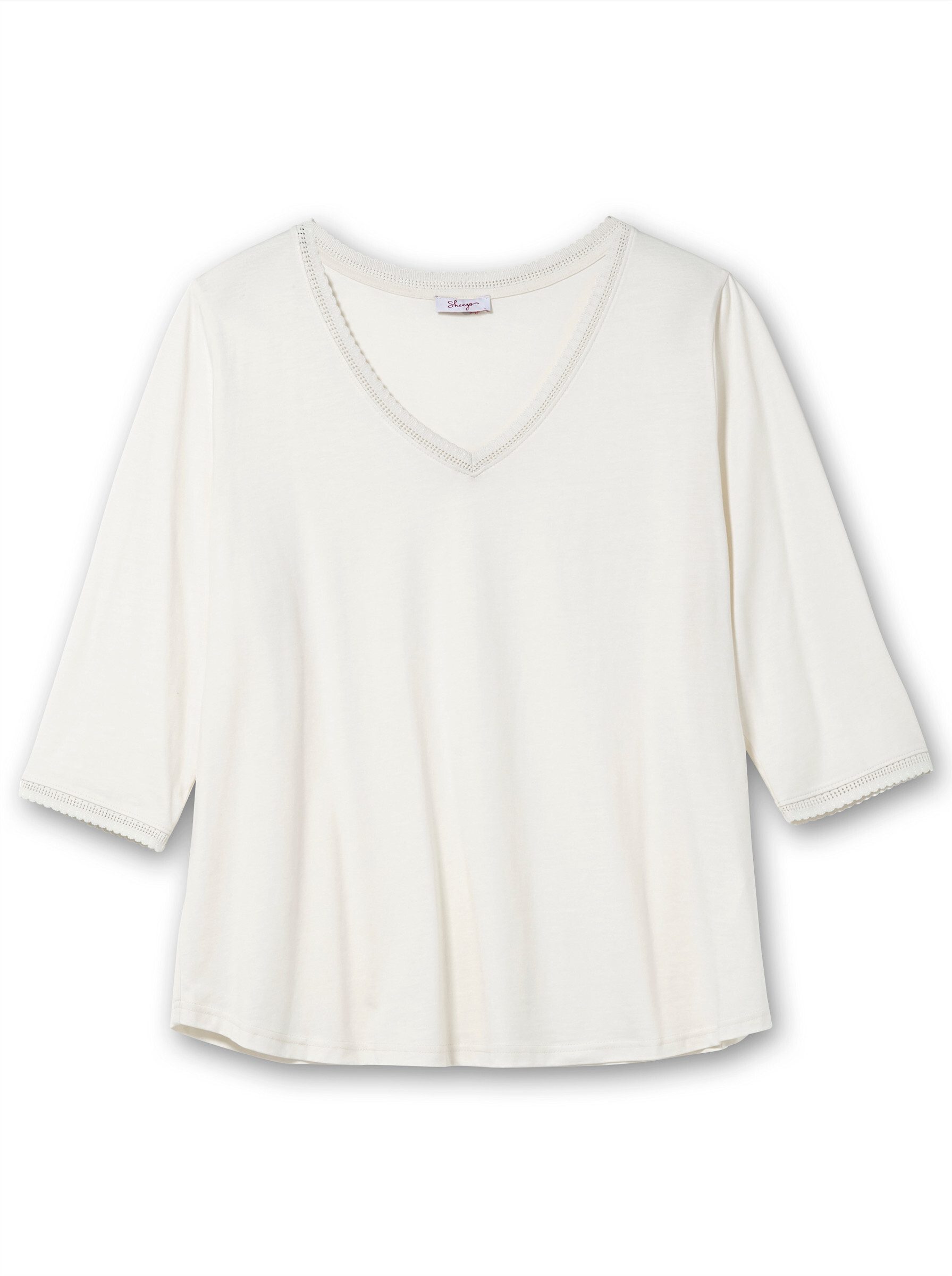 3/4-Arm-Shirt Große Größen