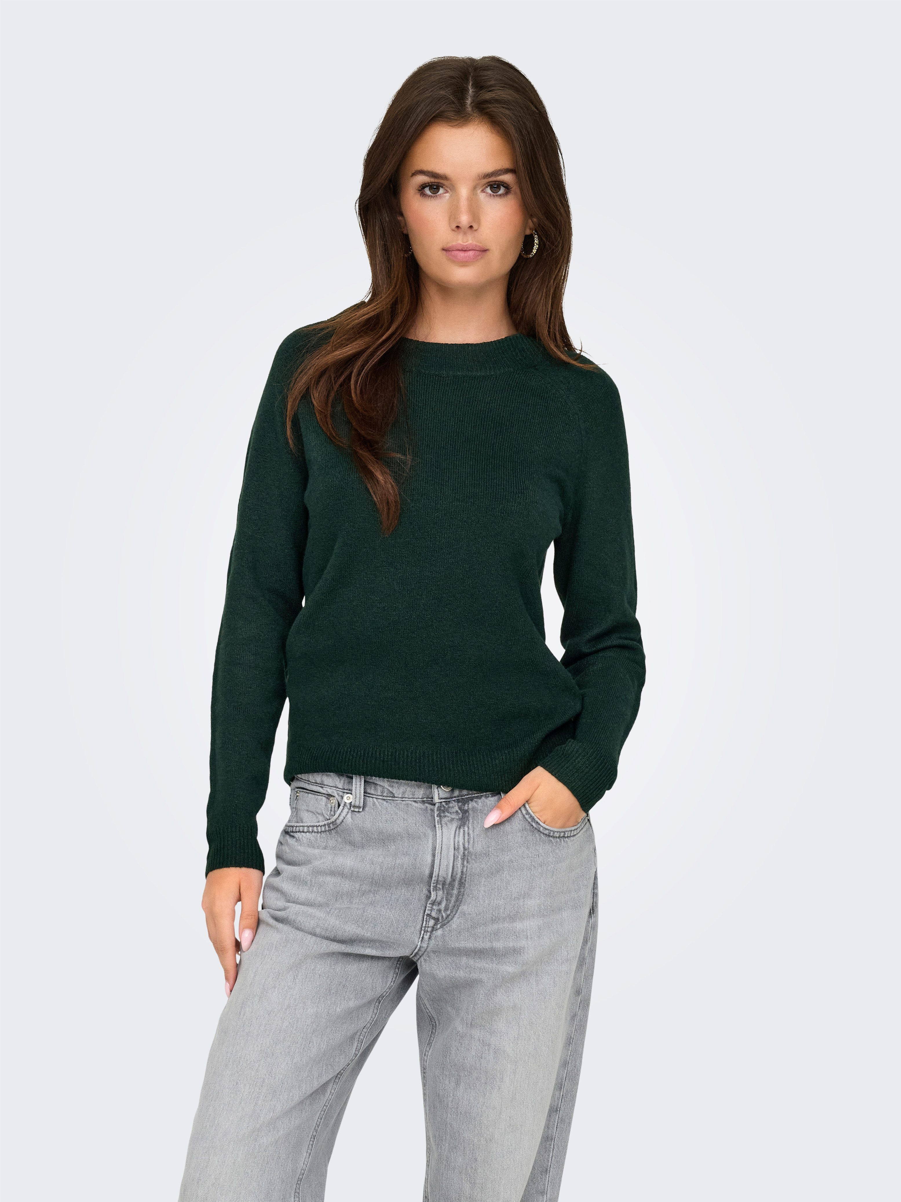 Rundhalspullover ONLRICA LIFE L/S PULLOVER KNT NOOS