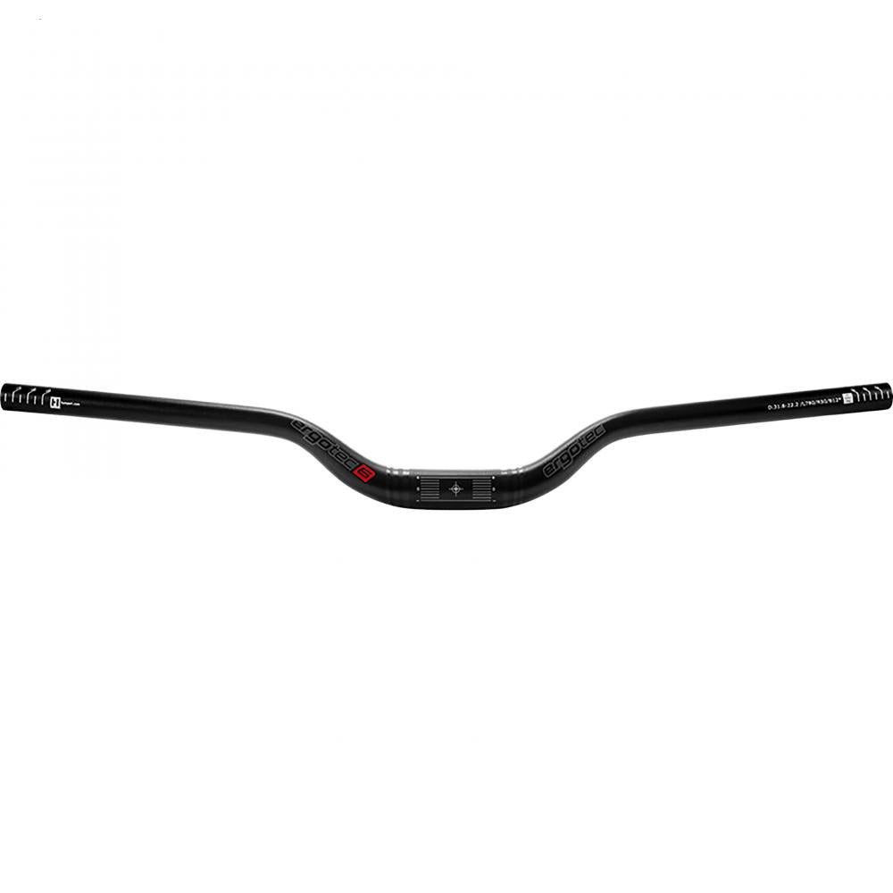 Ergotec Fahrradlenker ergotec Riser Bar 50 MTB-Lenker 800 mm - 31,8 mm, Safety Level 6+
