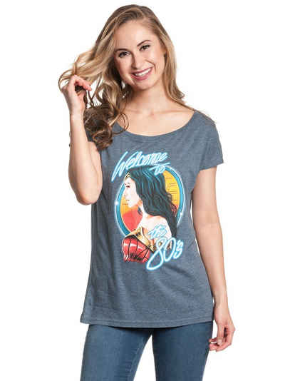 Warner T-Shirt Wonderwoman Welcome To 80's