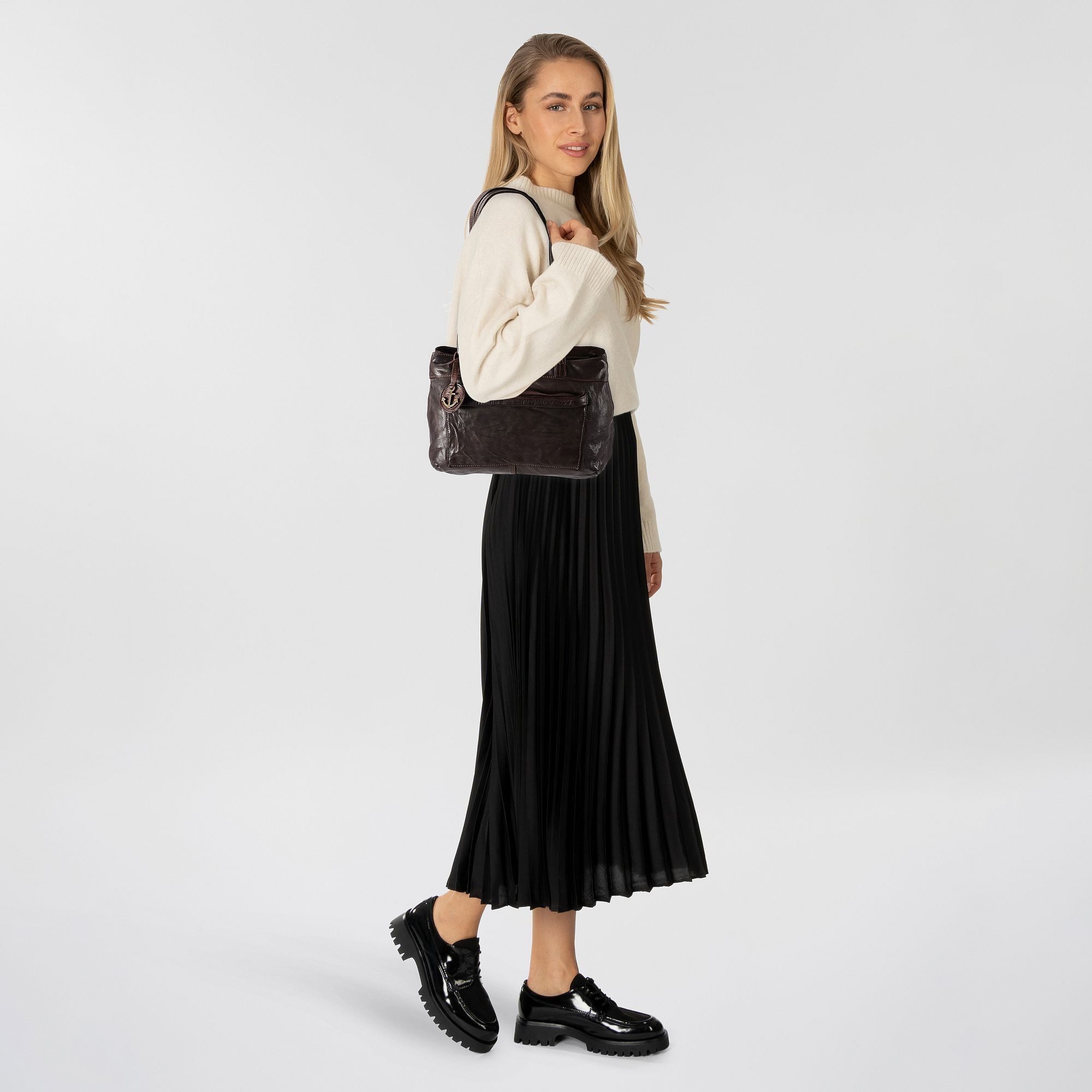 HARBOUR 2nd Schultertasche Zea, Leder günstig online kaufen