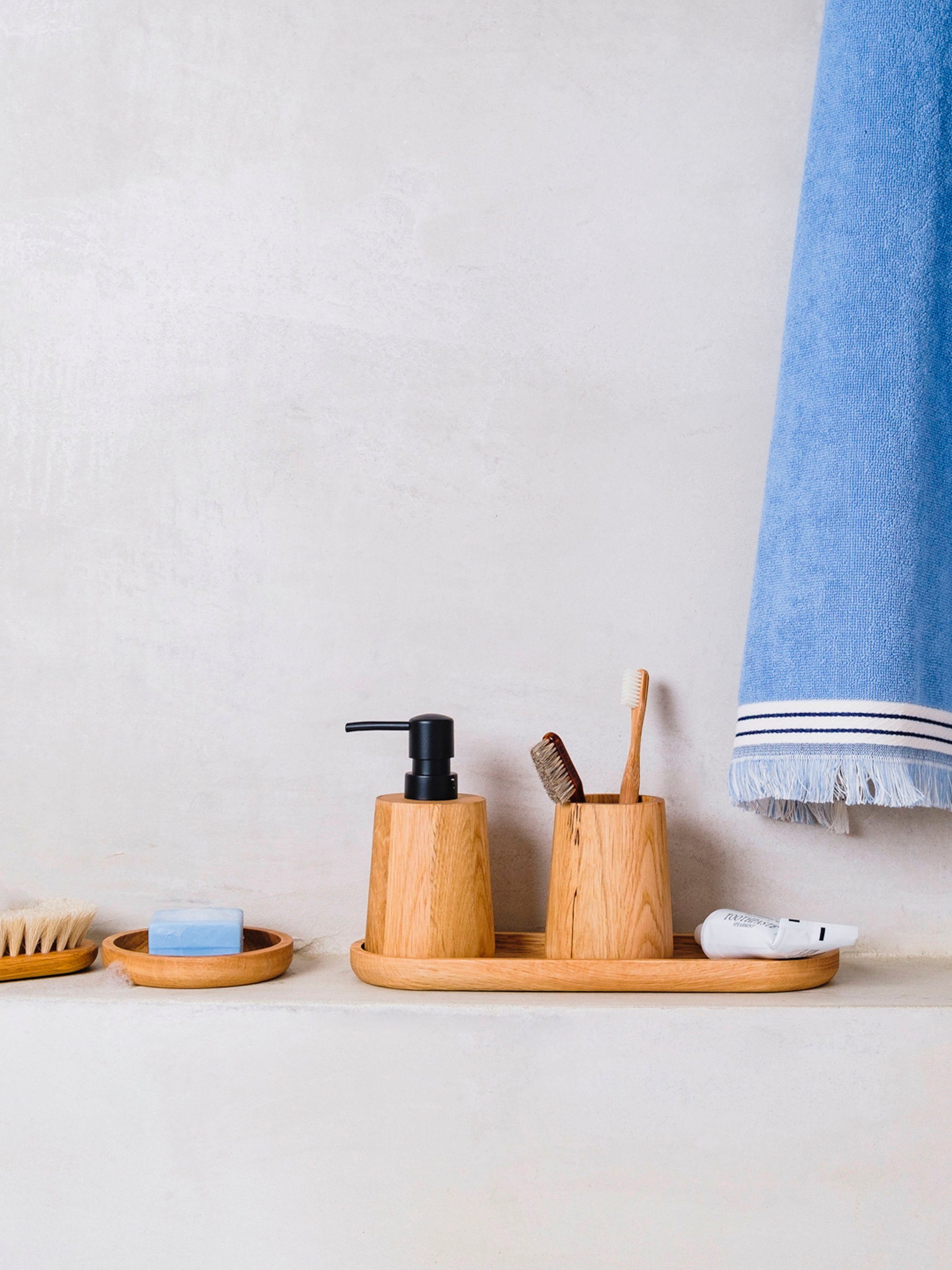 Möve Ablageregal OAK, BxT: 30x10 cm, aus Eichenholz günstig online kaufen