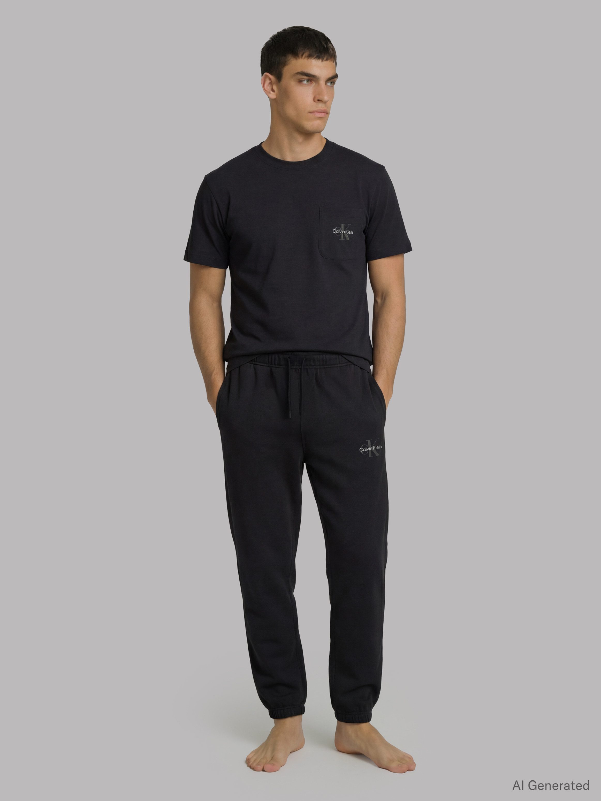 Calvin Klein Underwear Jogger Pants MONOGRAM SLEEP JOGGER PANT Regular fit mit elastischem Bund