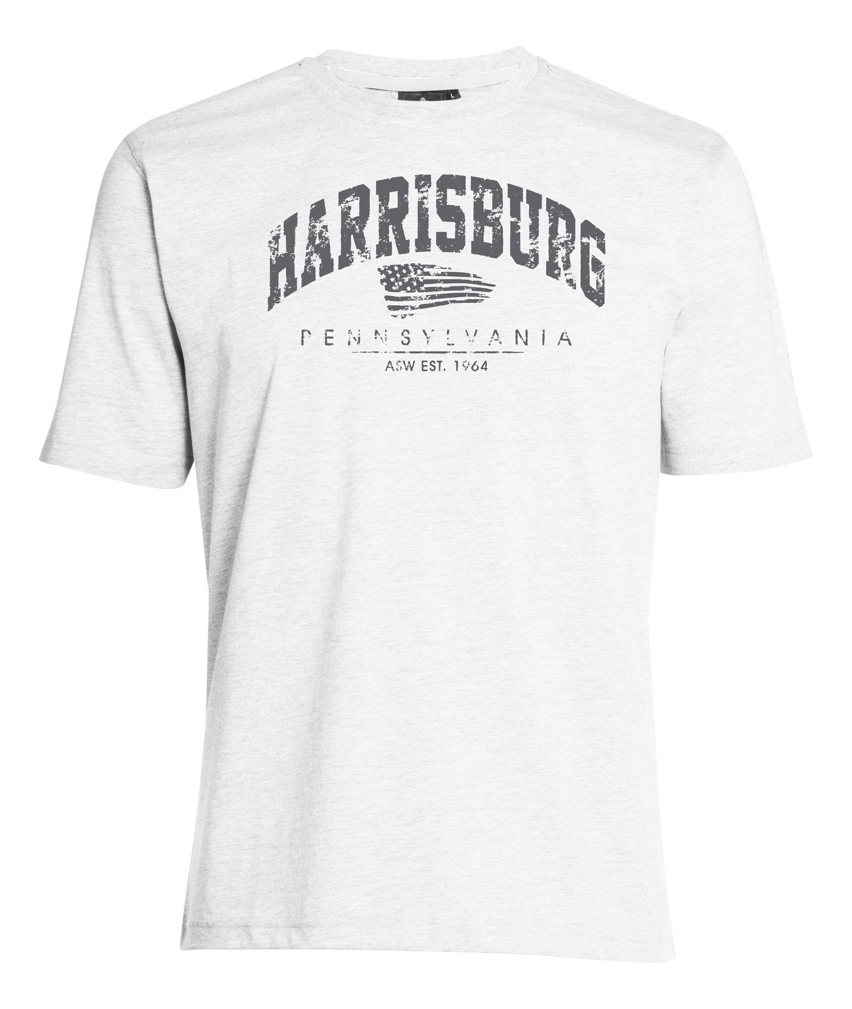 Print T-Shirt HARRISBURG modischem mit AHORN SPORTSWEAR