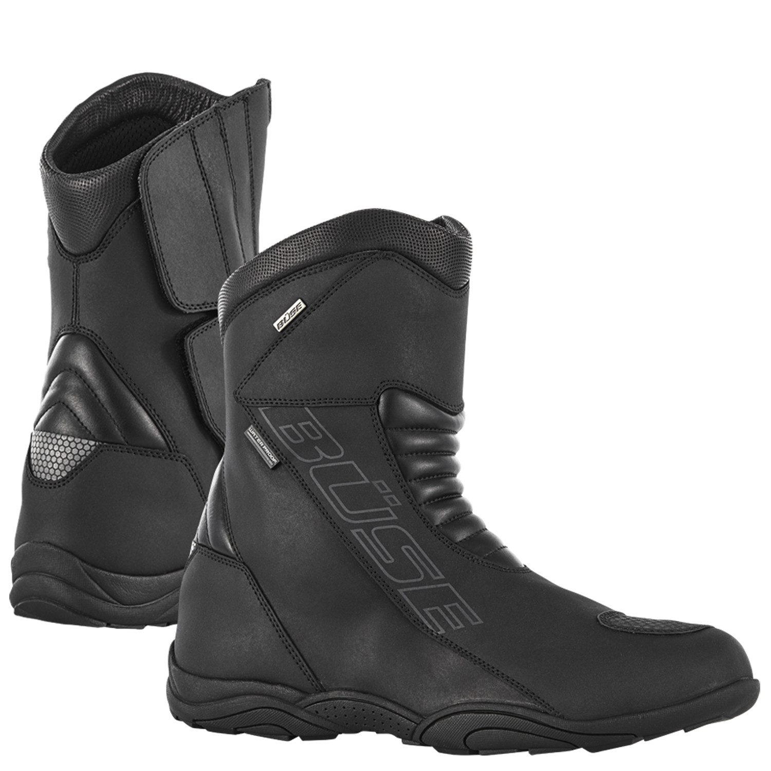 Büse BÜSE B120 Touringstiefel schwarz Gr. 41 Motorradstiefel reflektierend