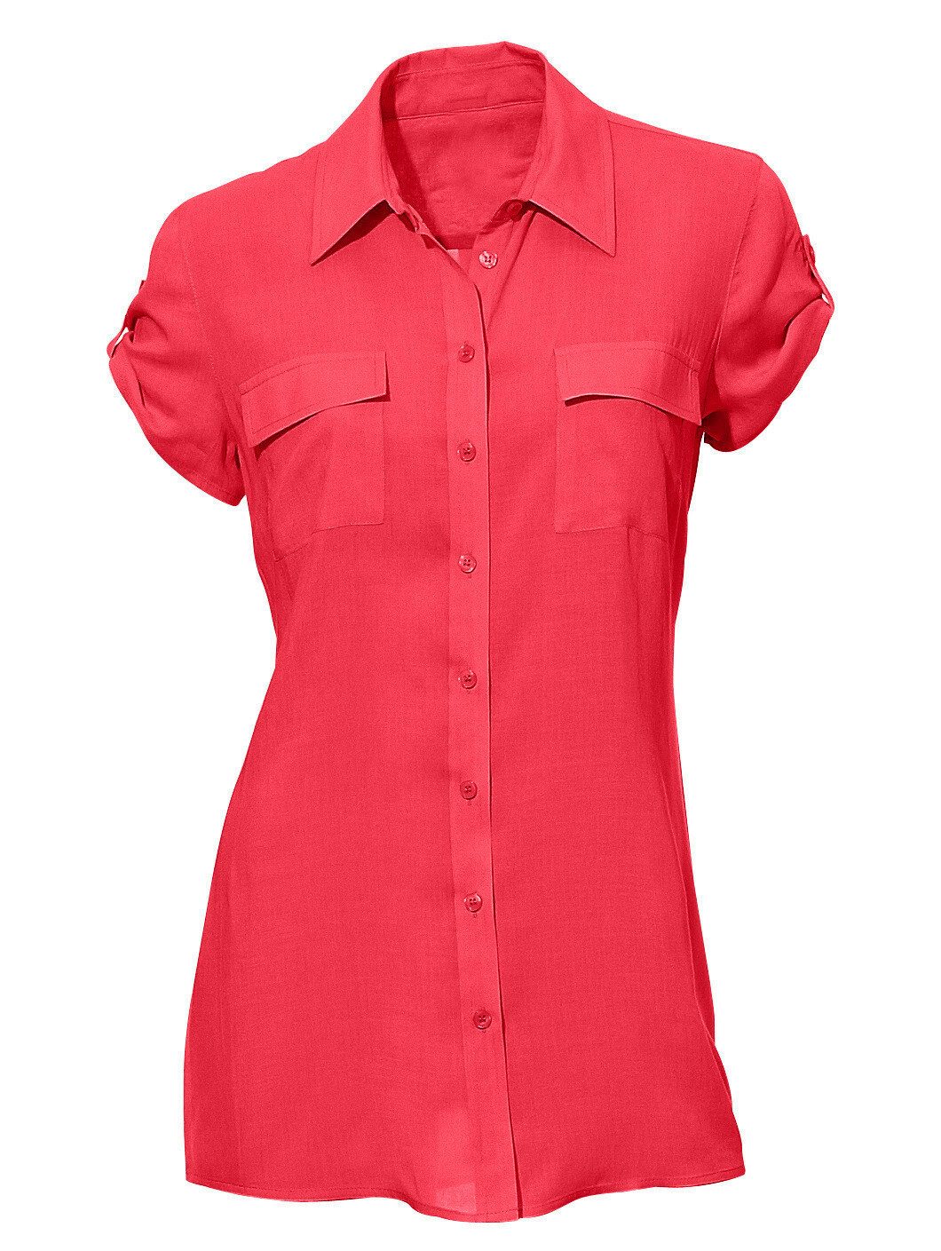 Klassische Bluse Hemdbluse