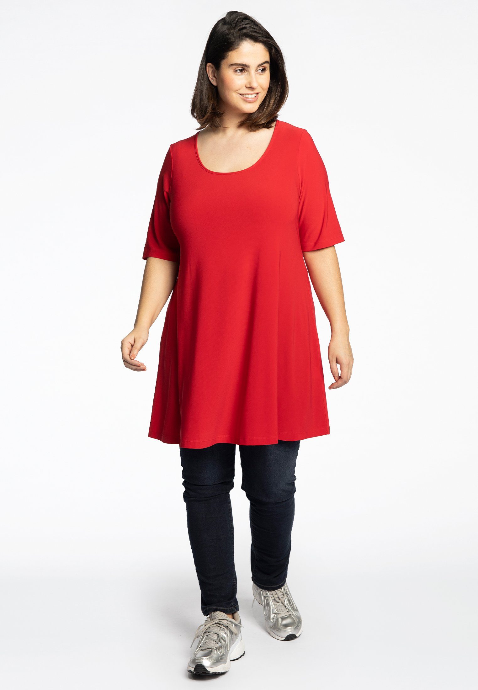 YOEK Langarmshirt Damen T-Shirt Große Größen günstig online kaufen