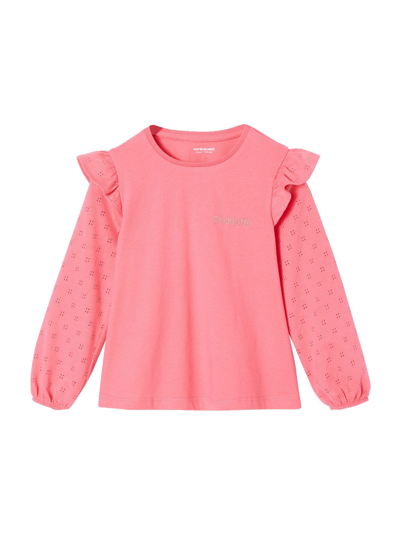 Langarmshirt Mädchen Blusenshirt BASIC