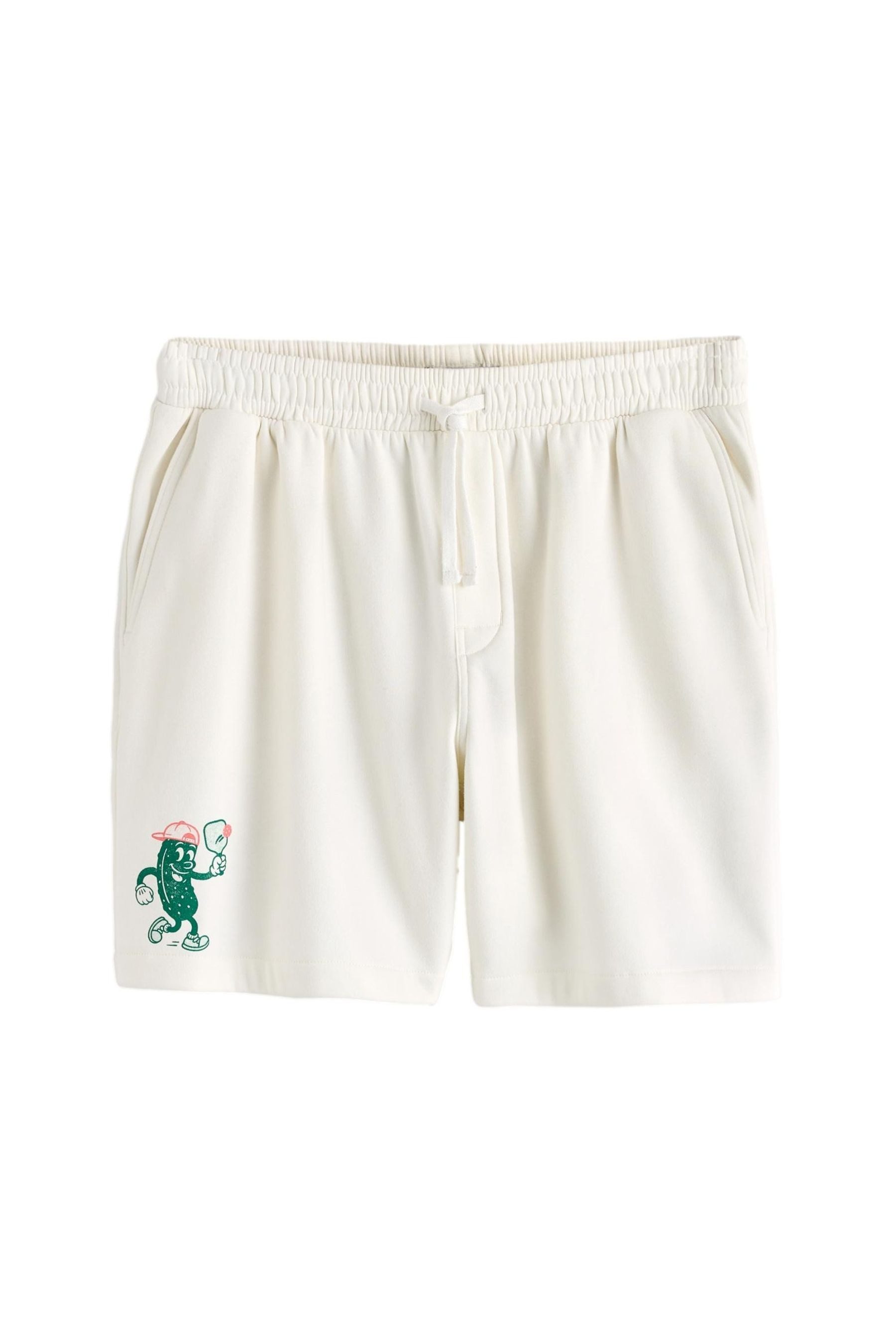 Next Sweatshorts Jersey-Shorts mit Grafik (1-tlg)