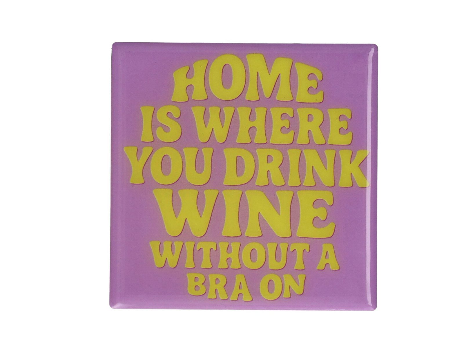 Giftcompany Platzset Love Tiles Untersetzer Home lila 11x11cm