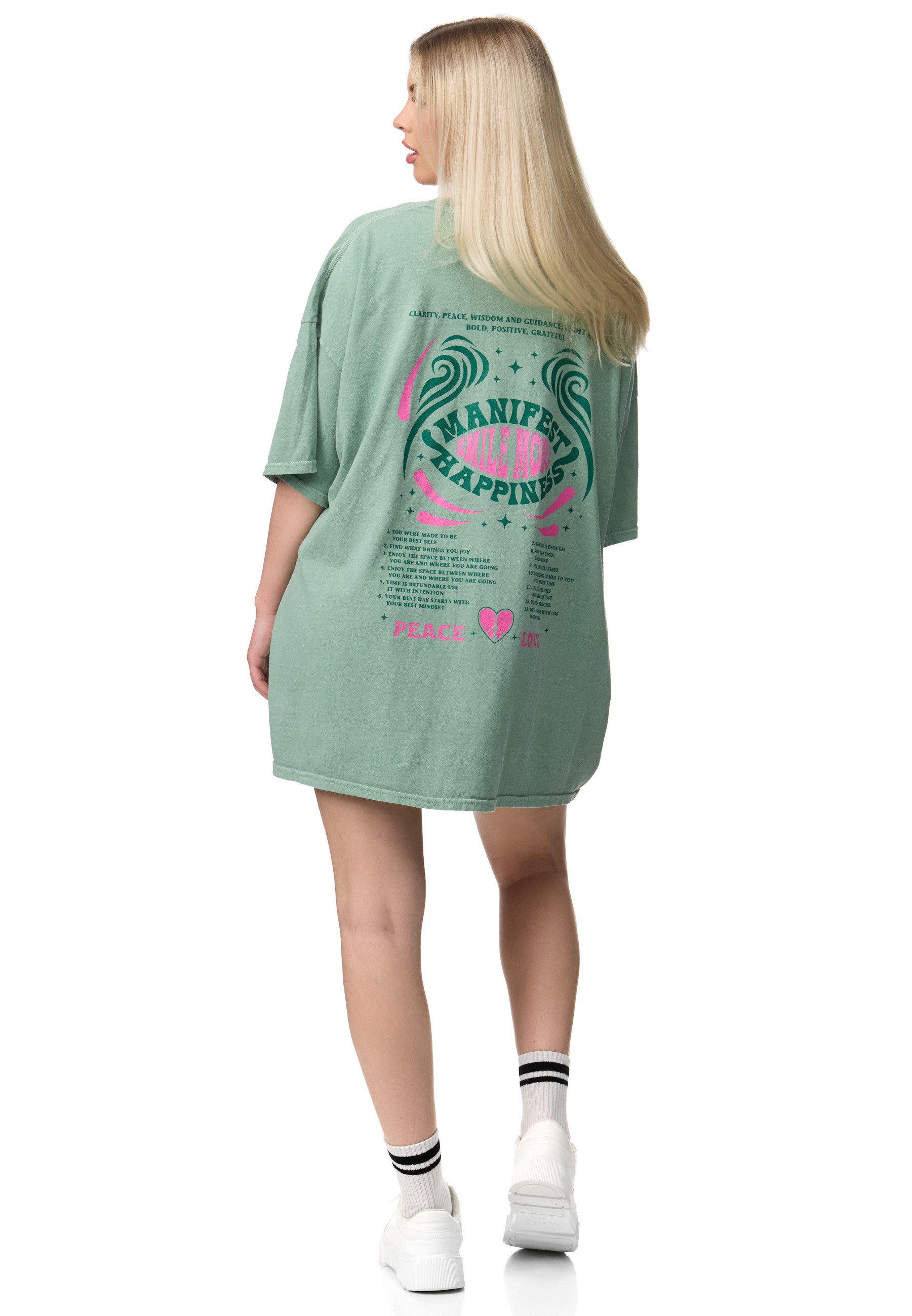 Worldclassca T-Shirt Worldclassca Oversized PEACE LOVE günstig online kaufen
