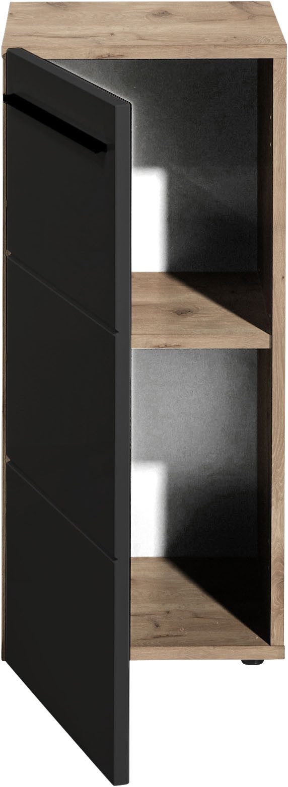 BASIC by Balculina Midischrank Vista BxHxT 34x72x31 cm (1-St) Breite 34cm, Kunststoffgriffe, Made in Europa