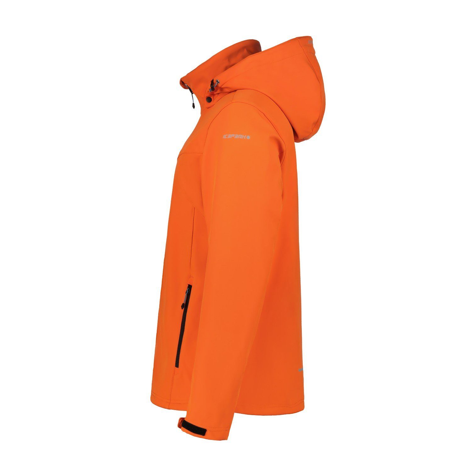 Kapuze für Orange Icepeak mit Herren Softshelljacke Brimfield