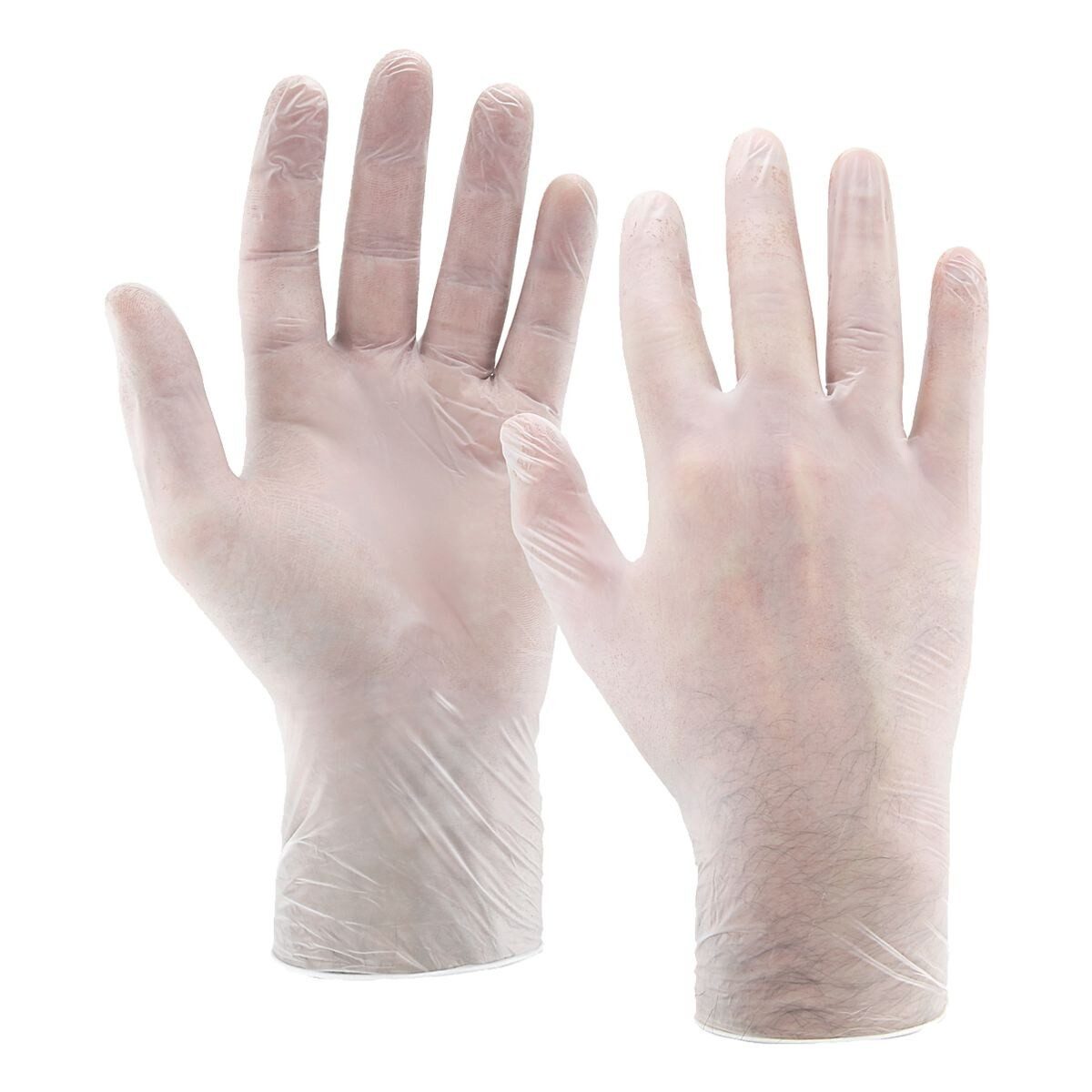 Ulith Einweghandschuhe (100-St) re/li passend, Vinyl, natur / puderfrei, 10 günstig online kaufen